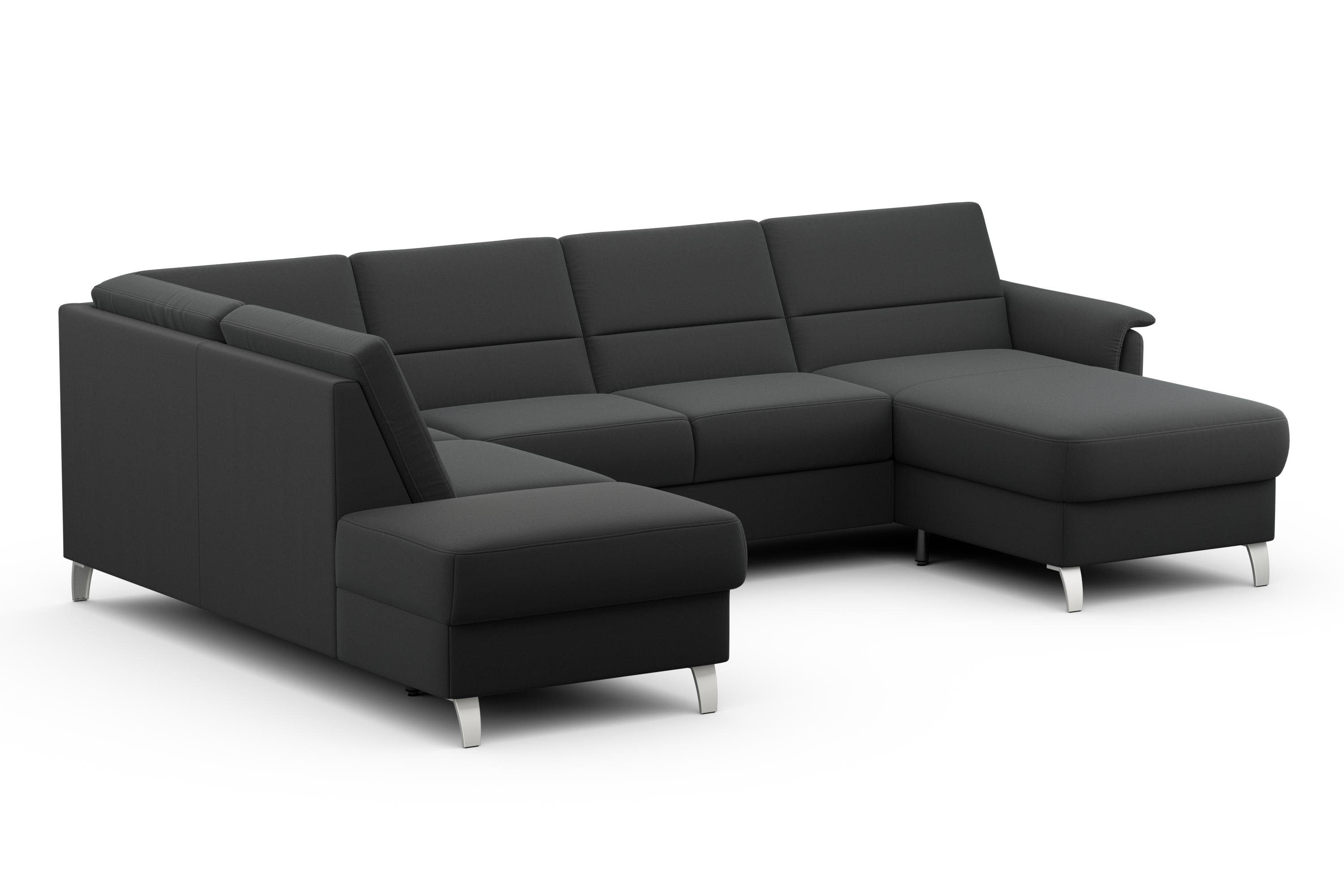 sit&more Wohnlandschaft "Palmera U-Form, B: 308 cm" optional Bettfunktion & günstig online kaufen