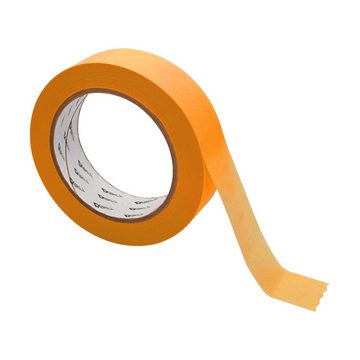 ARLI Kreppband 20x Kreppband Goldband 30 mm x 50m (20er Set, 20-St., Rollen) Acrylat Abdeckbänder für Maler und Lackierer economy