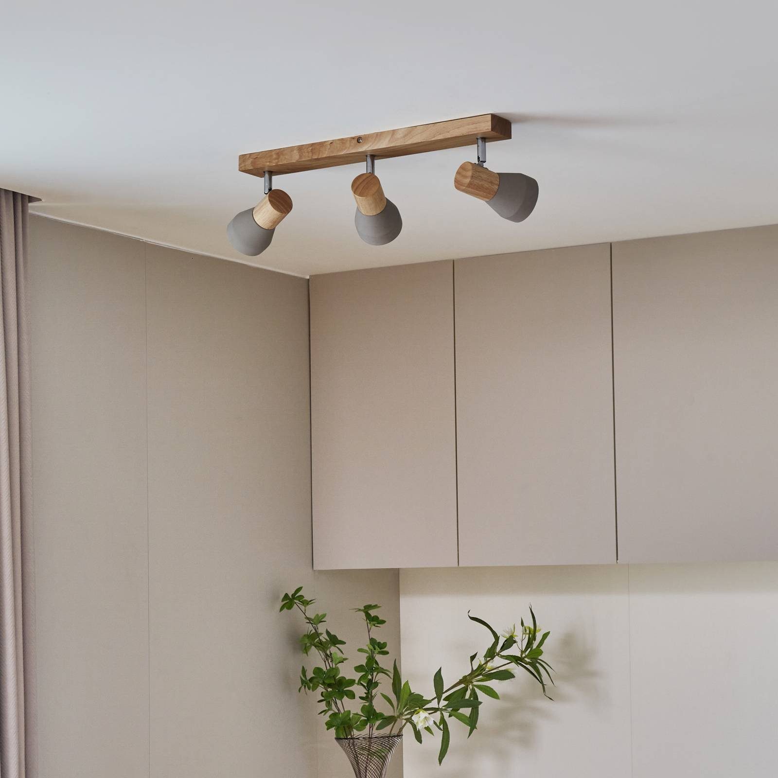 Lindby Deckenstrahler Filiz, Alu IP20, 3 x 5 W LED