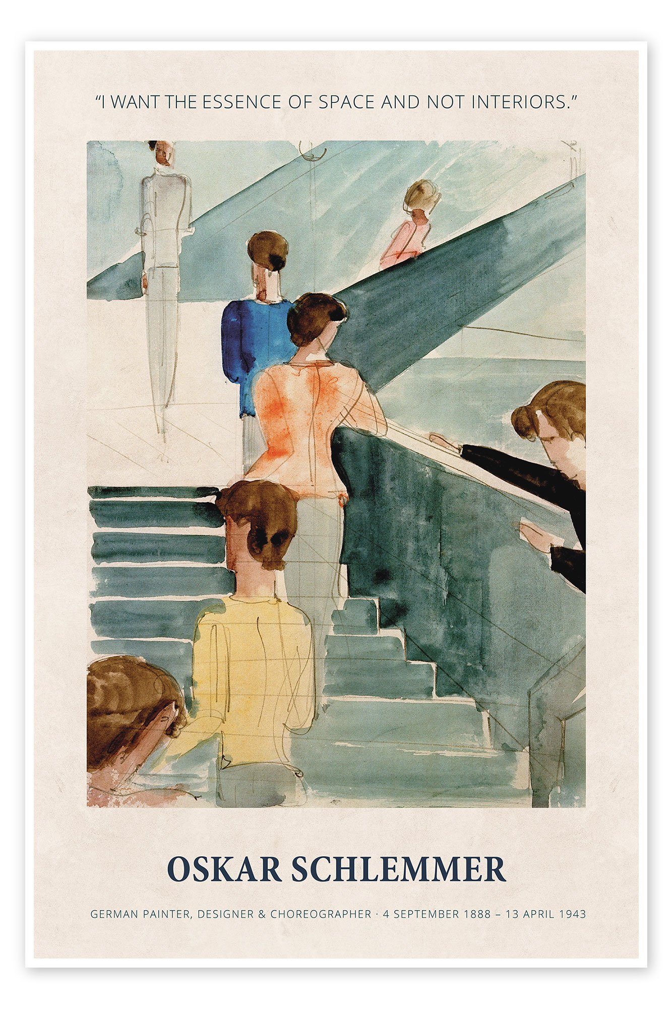 Poster Oskar Schlemmer