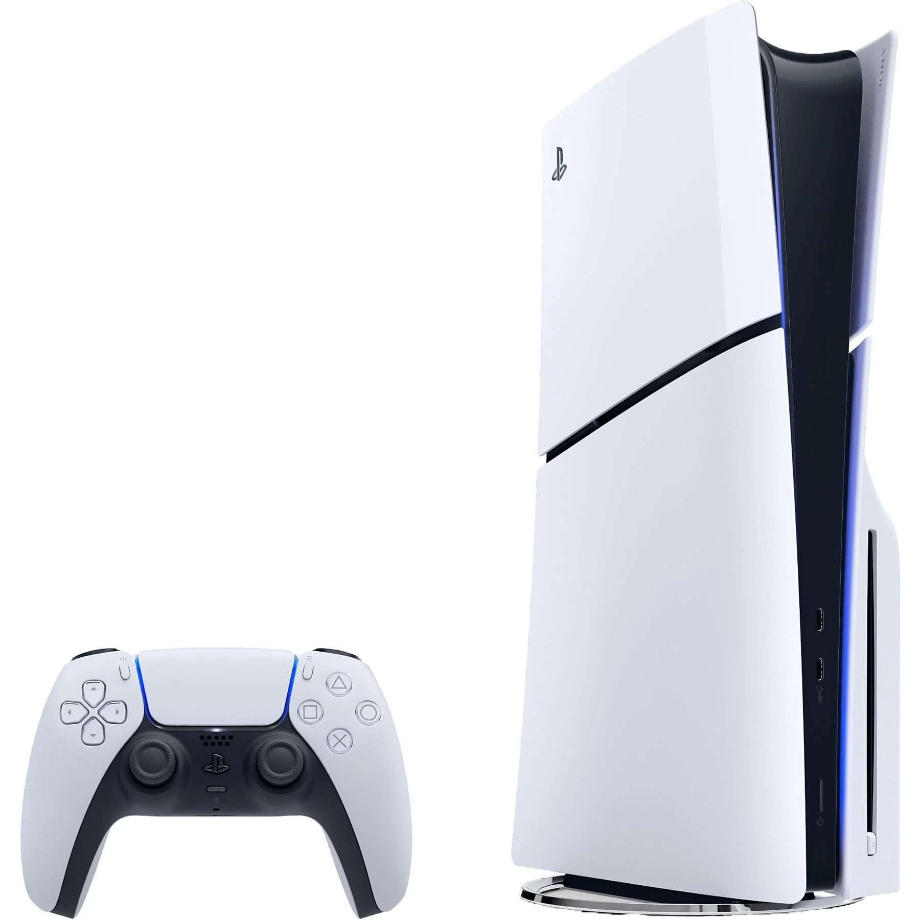 PS5 Konsole Slim Edition Disc Laufwerk mit 1 Controller
