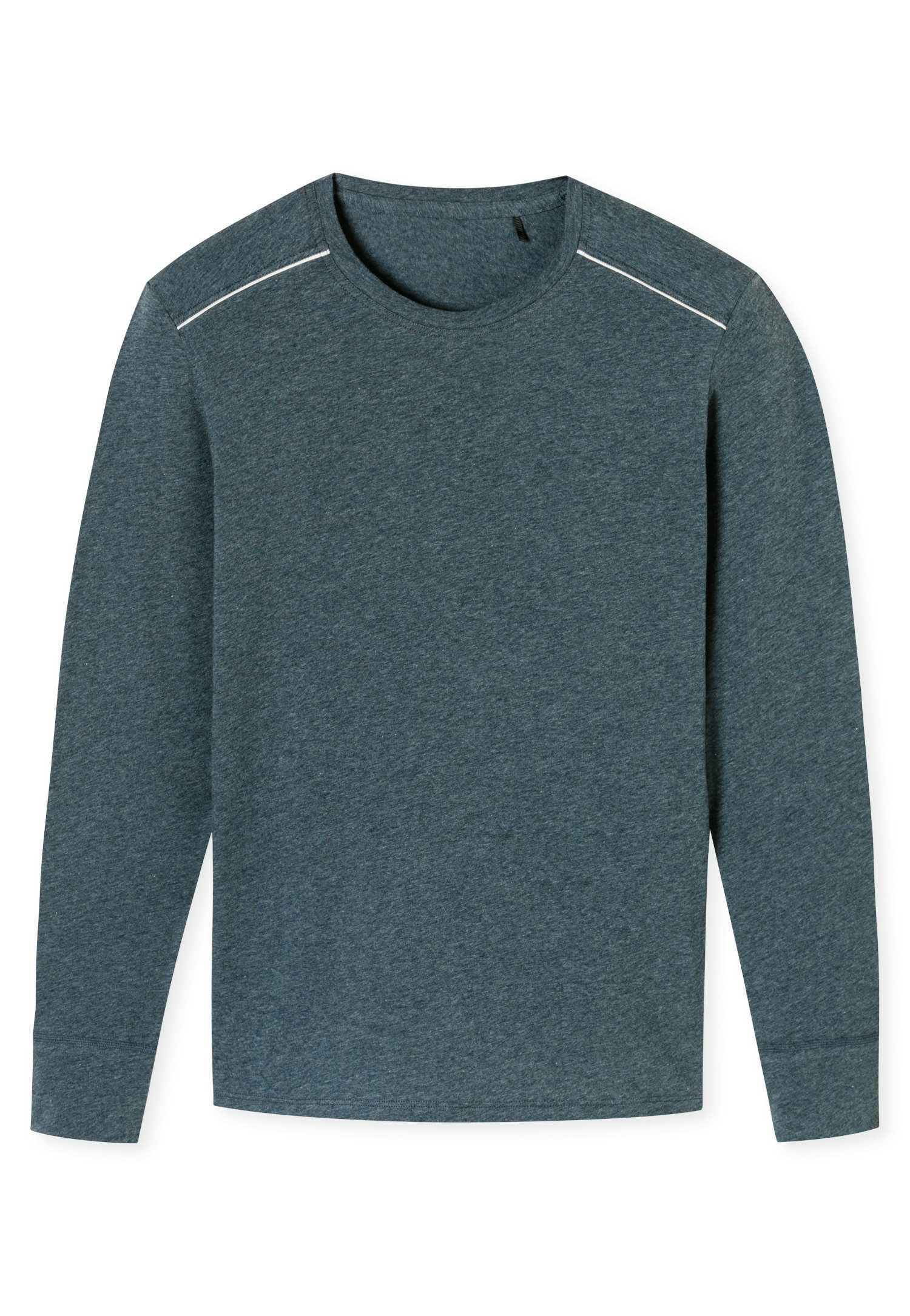 Schiesser Langarmshirt Comfort Fit mit Kontraststreifen auf den Schultern günstig online kaufen