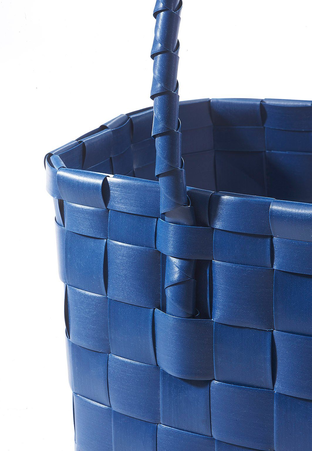 Kobolo Shopper Einkaufstasche MARE XXL aus PE mit PU Henkeln (1 Stück)