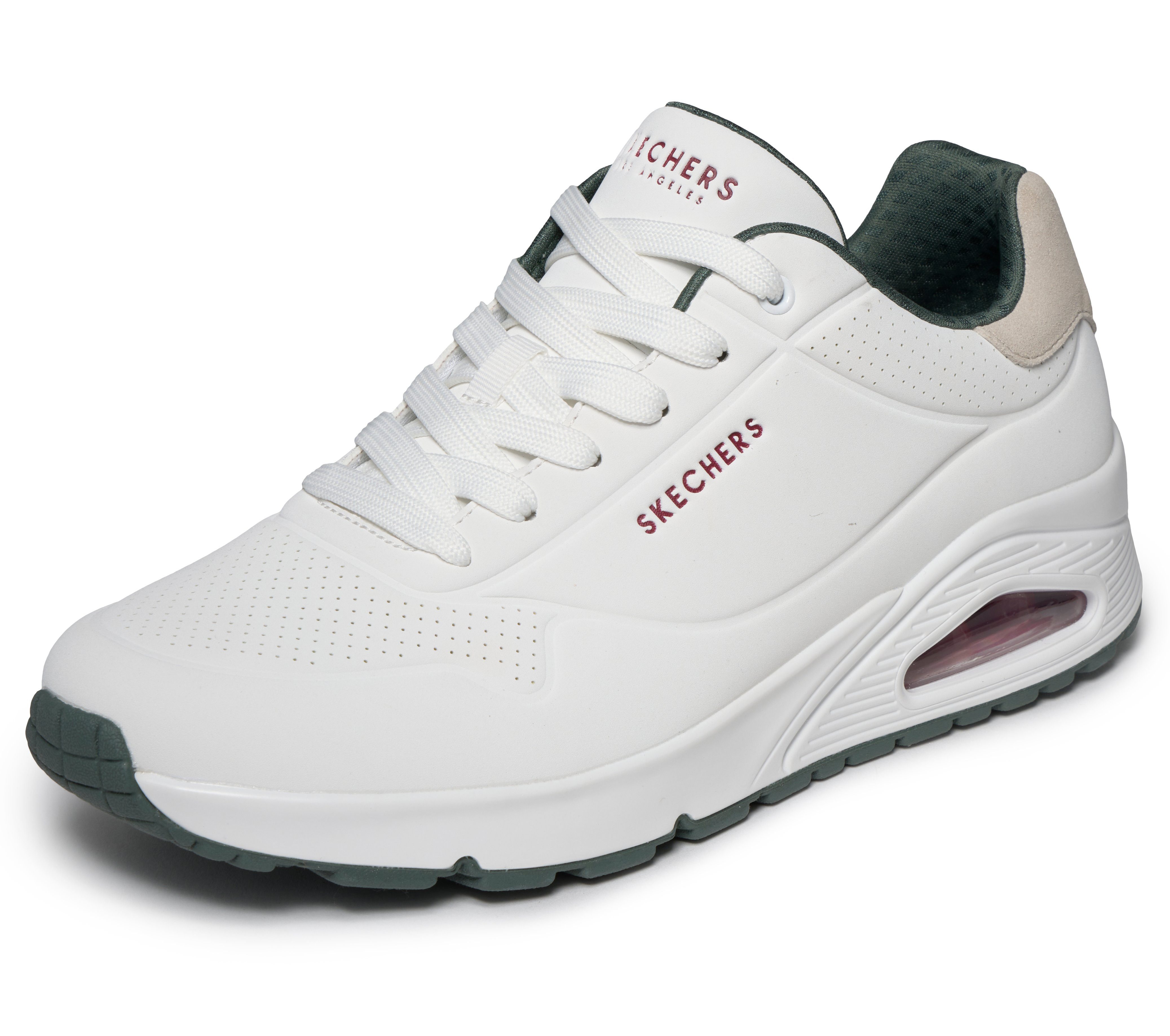Skechers UNO-SUITED ON AIR Sneaker Freizeitschuh, Halbschuh, Schnürschuh mit modischer Keilsohle