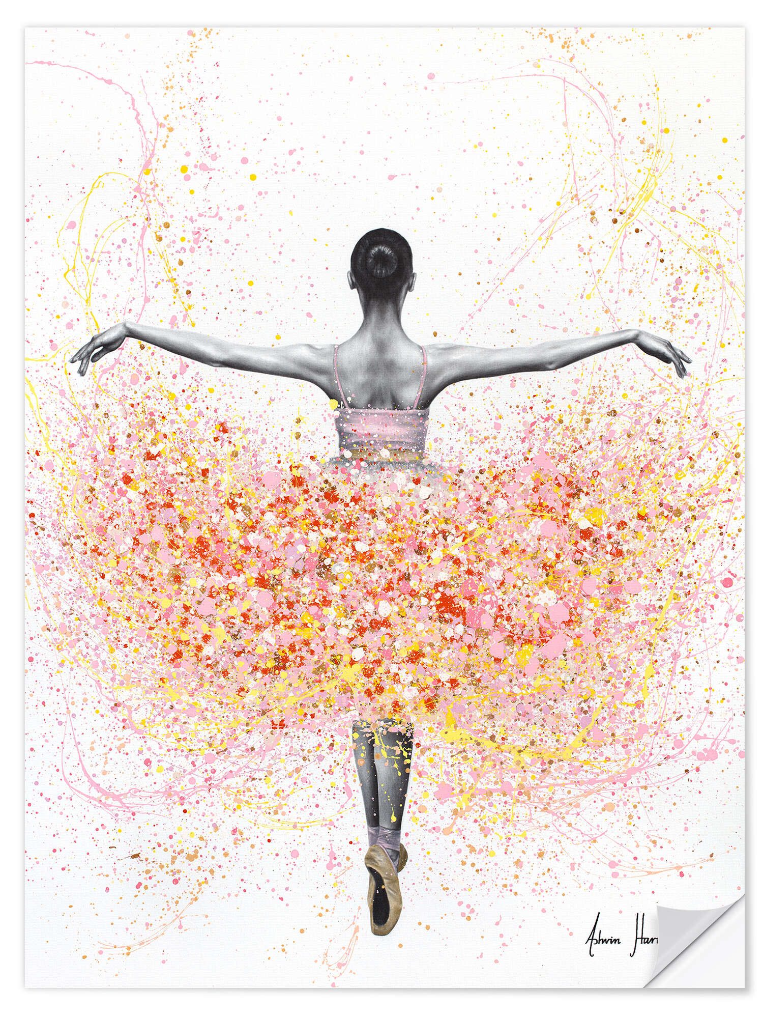Wandfolie Ashvin Harrison