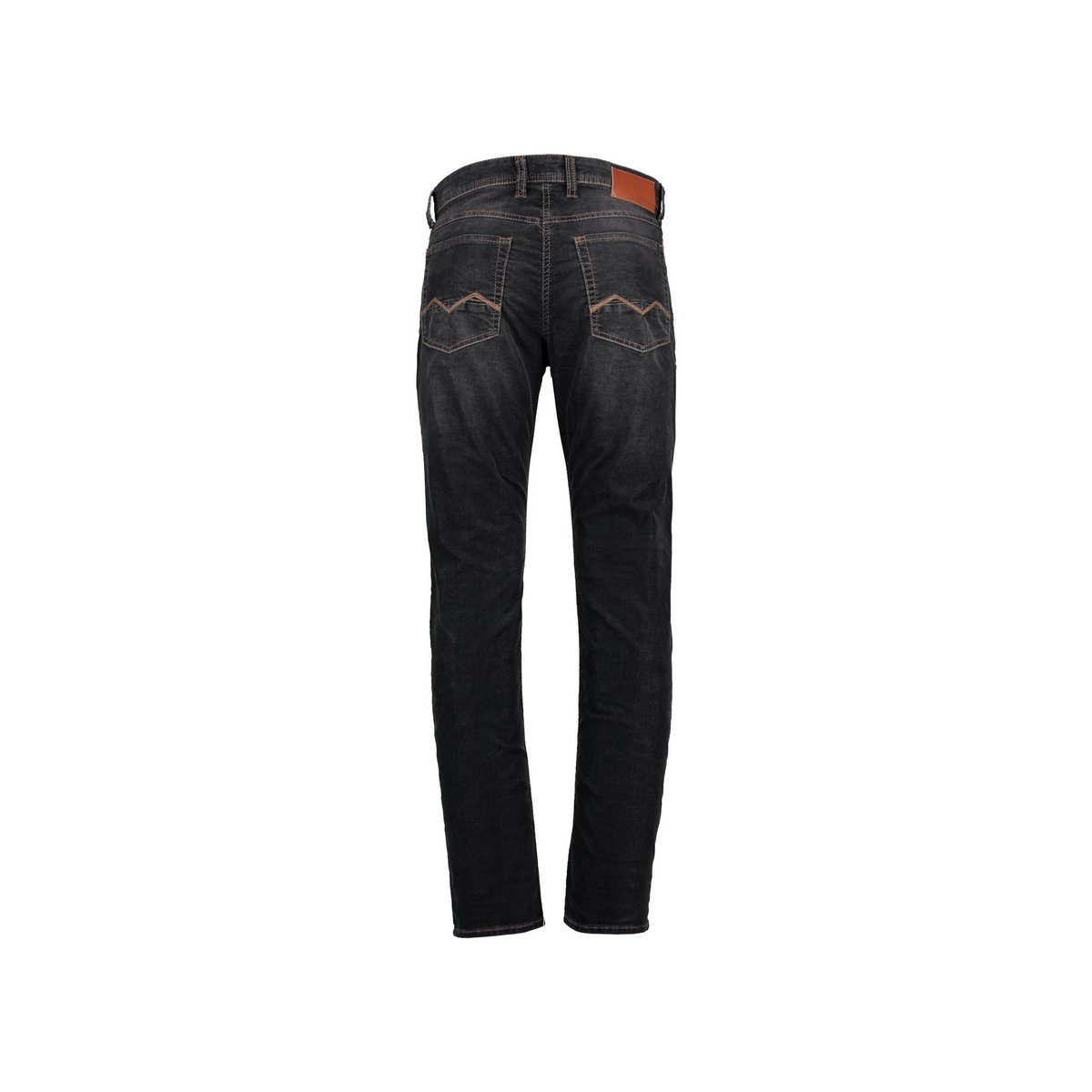 MAC 5-Pocket-Jeans grau (1-tlg)