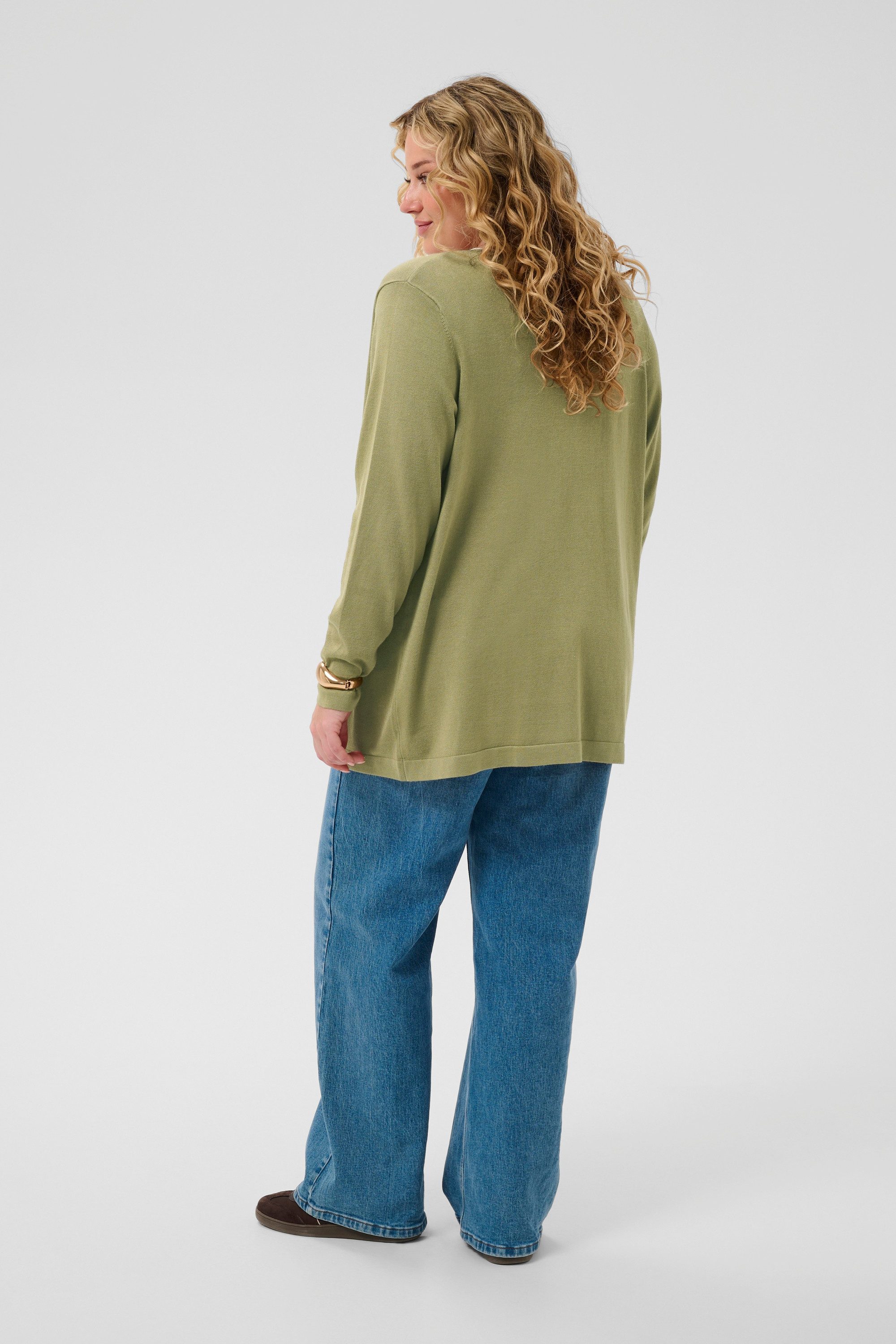 KAFFE Curve Cardigan Strickjacke KCfarsia Große Größen