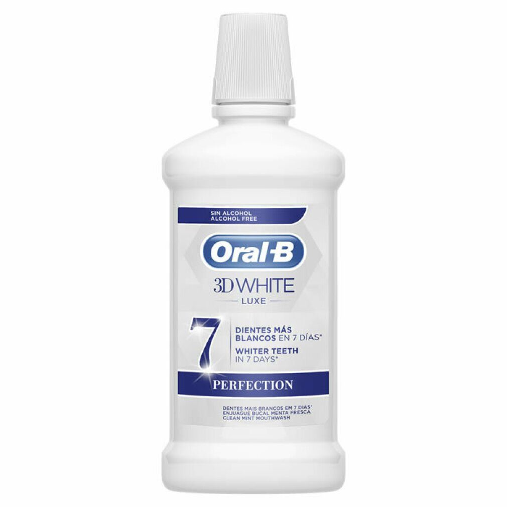 Oral-B Mundspülung Oral b Colutorio 3d Weiß Luxe Perfektion 500ml, (Packung)