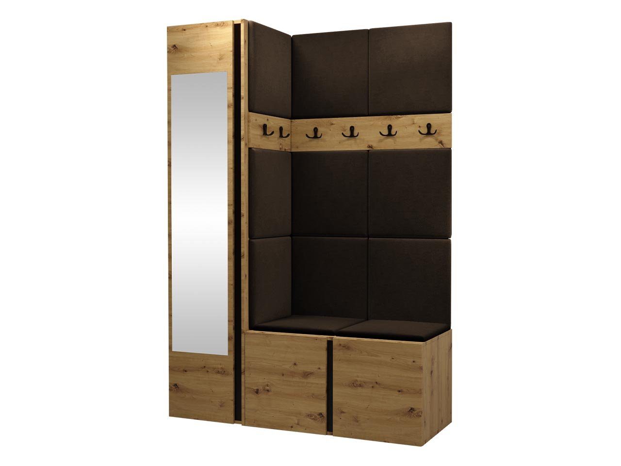 MIRJAN24 Garderoben-Set Orion X, (Komplett-Set, Schuhschrank, günstig online kaufen