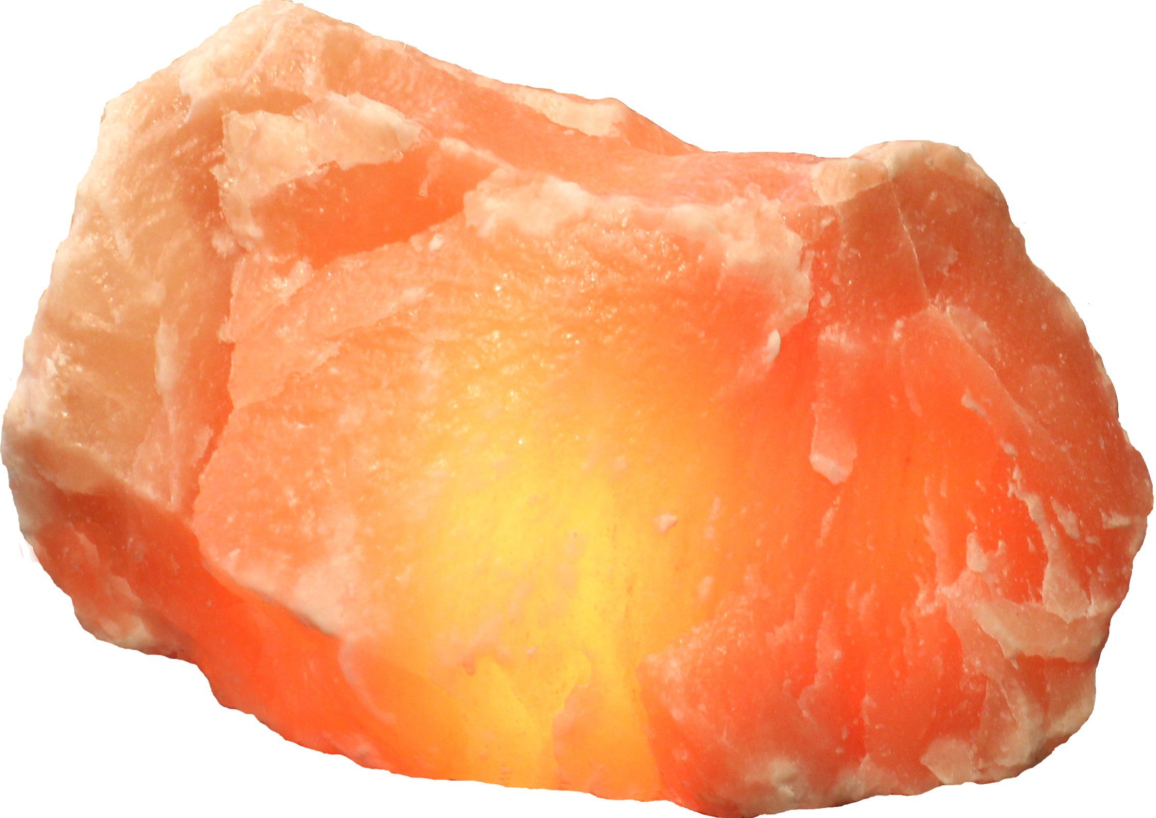 HIMALAYA SALT DREAMS Dekolicht Rock, Leuchtmittel wechselbar, Warmweiß,  Handgefertigt aus Salzkristall - jeder Stein ein Unikat, ca.25-30 kg, Punjab