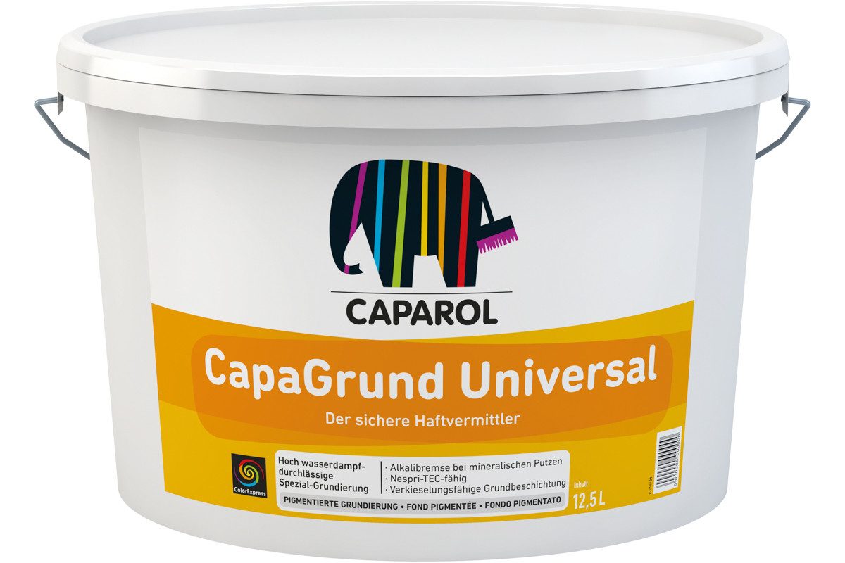 Caparol Wand- und Deckenfarbe Caparol CapaGrund Universal weiß 12,5 l