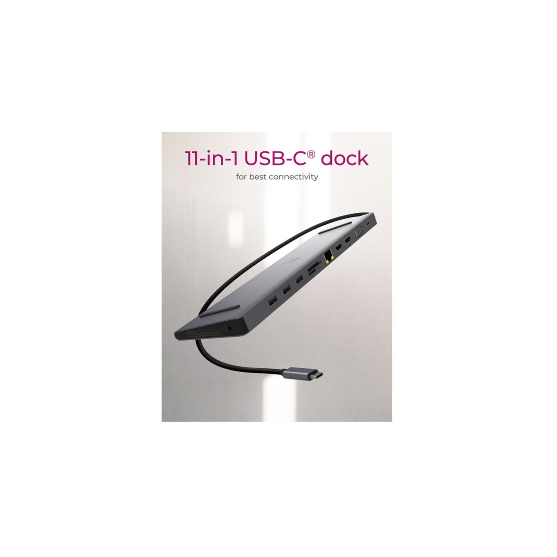 Raidsonic Laptop-Dockingstation IB-DK2106-C