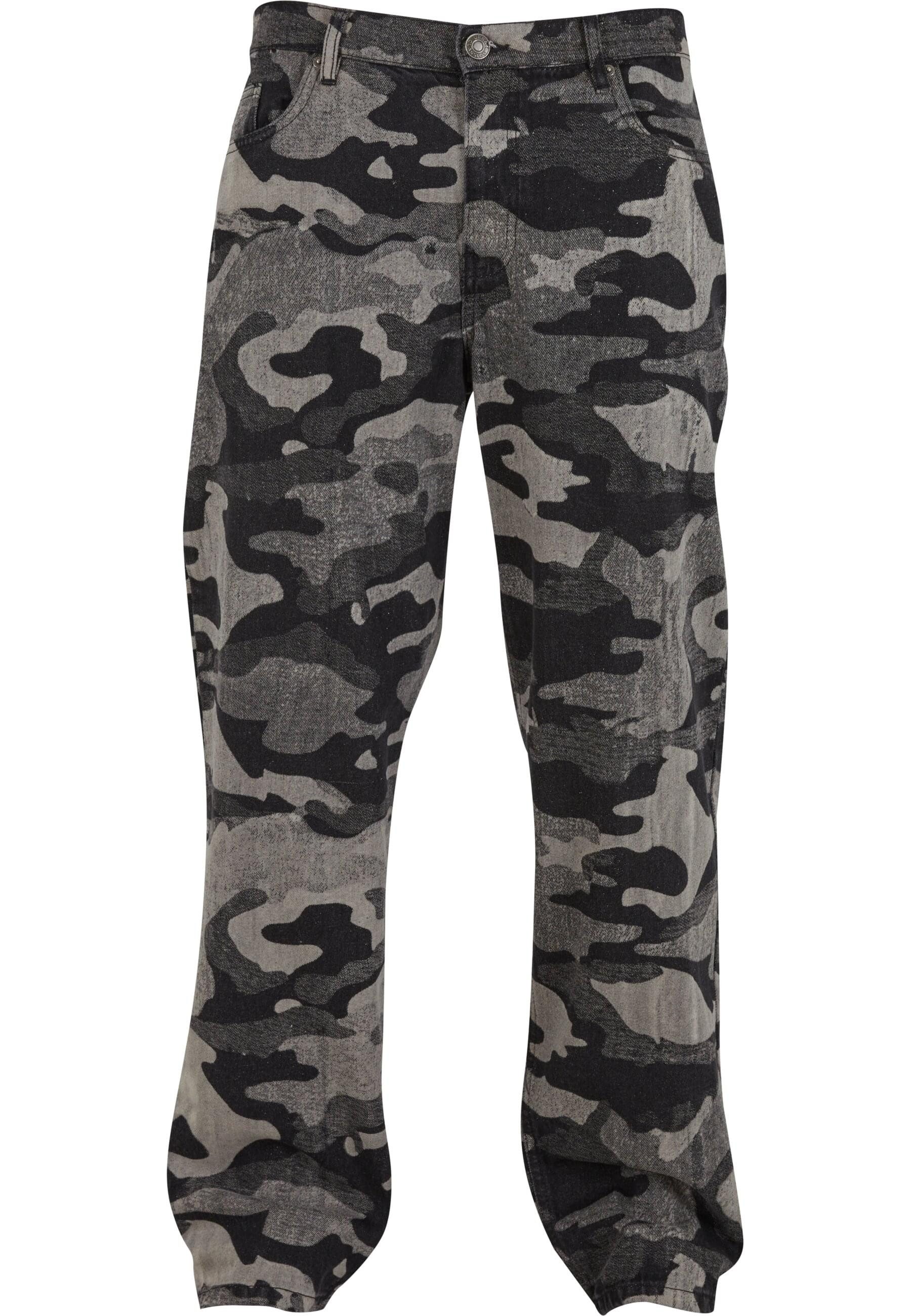 URBAN CLASSICS Cargohose Urban Classics Laser Camo Printed Джинсы (1-tlg)