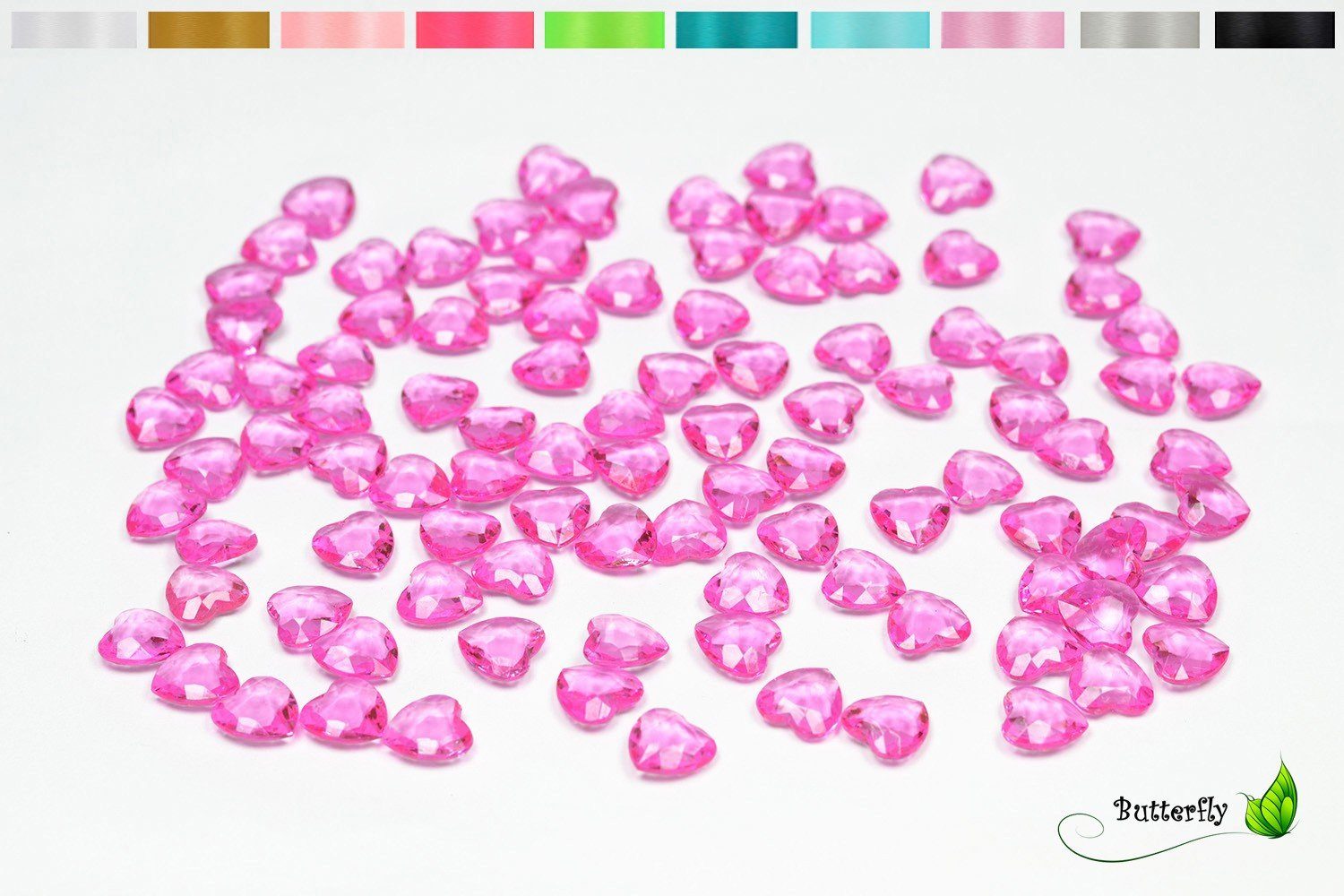 Creativery Streudeko, 100 Декоративные камни HERZEN 1,2 cm