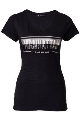 Decay T-Shirt mit Manhattan-Print