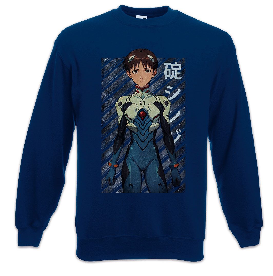 Sweatshirt Shinji Ikari Sweatshirt Genesis Nerv Asuka Neon Gendo Evangelion Anime