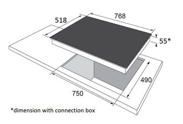 Amica Induktions-Kochfeld KMI 752 660 E