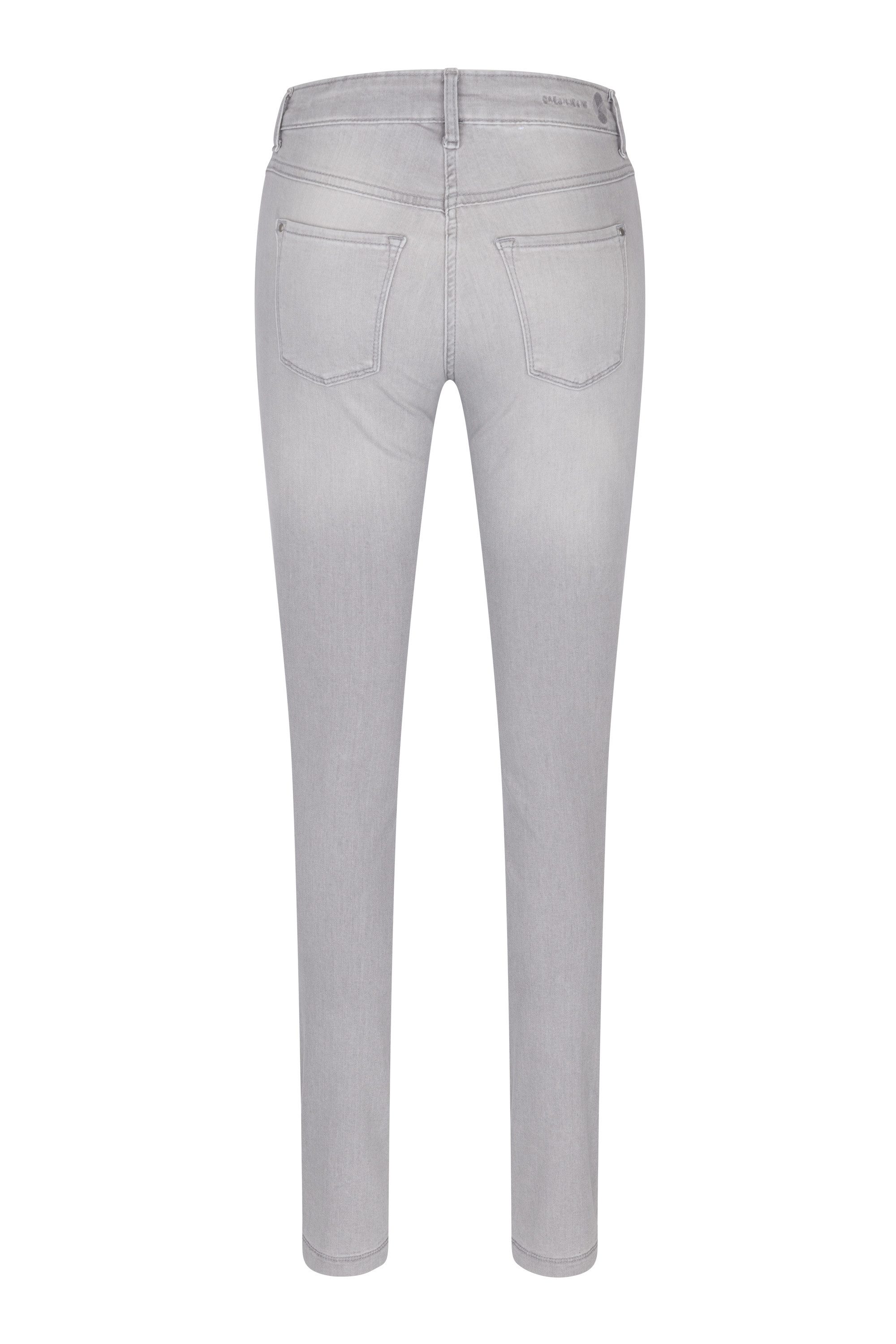 MAC Stretch-Jeans MAC DREAM SKINNY midgrey destroyed wash 5402-90-0355 D325
