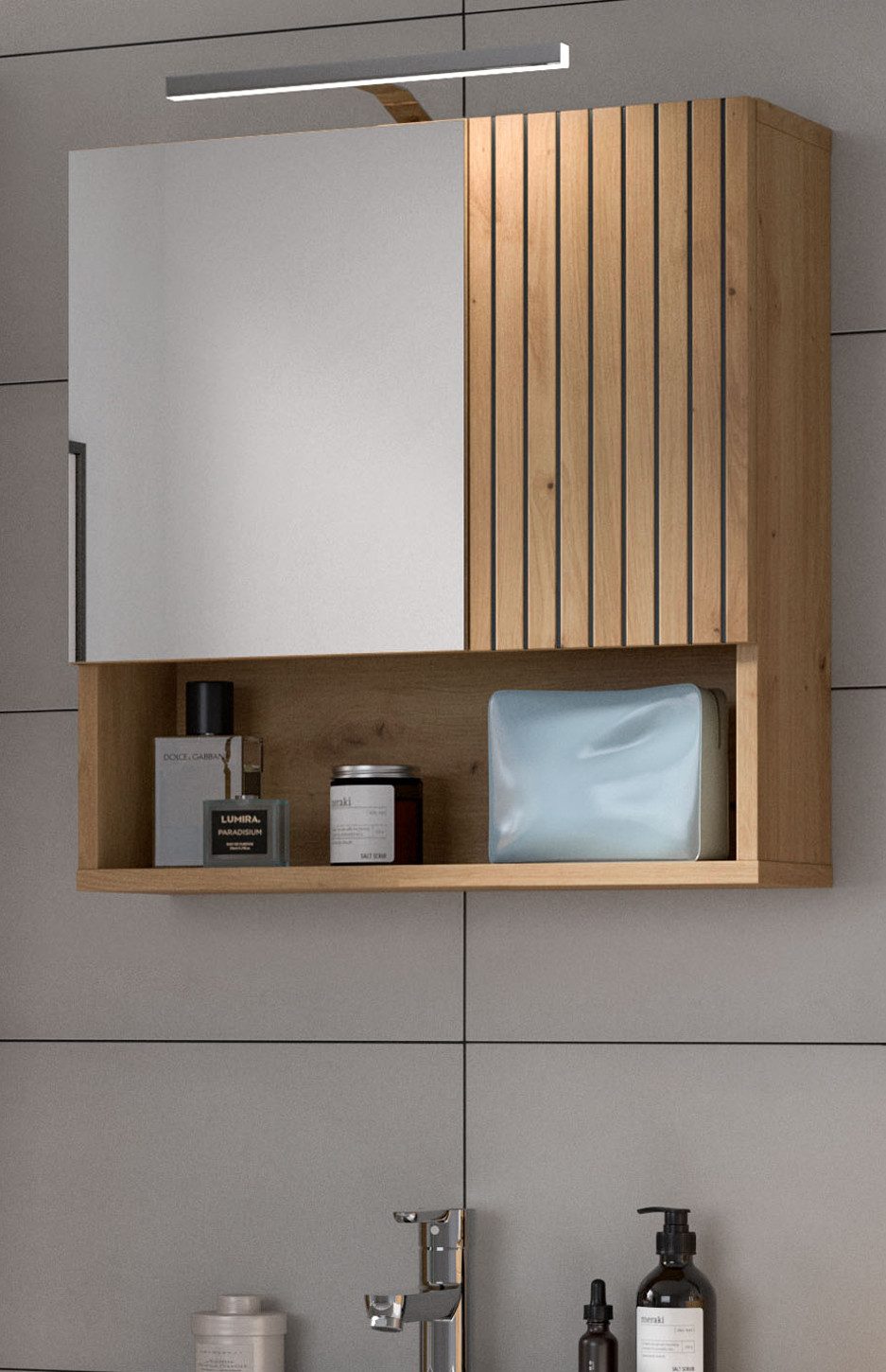 Inn.Furn Spiegelschrank Livia (Badezimmer Schrank in günstig online kaufen