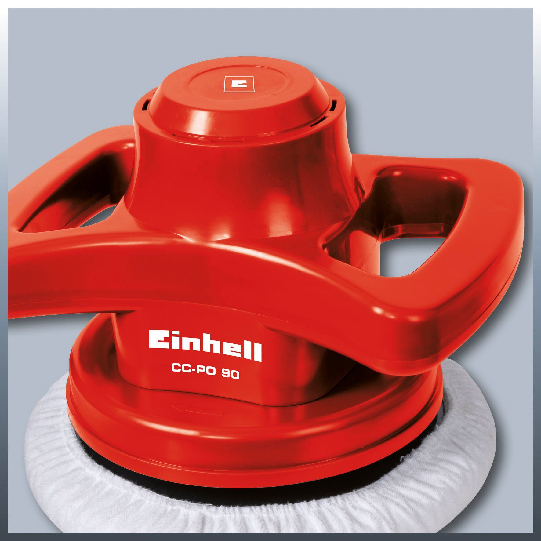 Einhell CC-PO 90 polishing machine (set), handy and robust, including 2 polishing pads