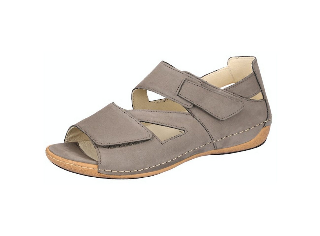 Waldläufer Waldläufer Damen Sandalette - 342025-191/088 in beige Sandalette