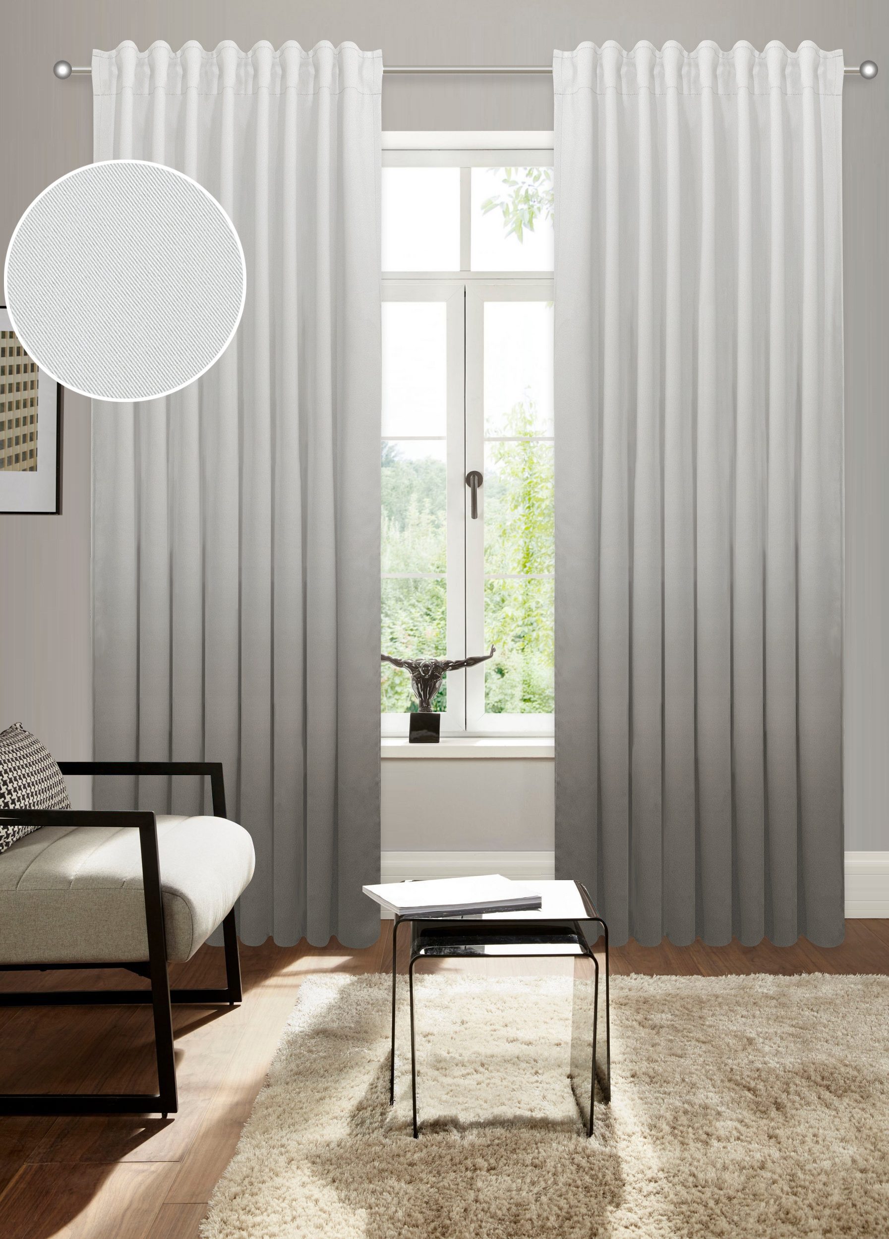 Bruno Banani Verdunkelungsvorhang Clemton (1 St), Multifunktionsband, verdu günstig online kaufen