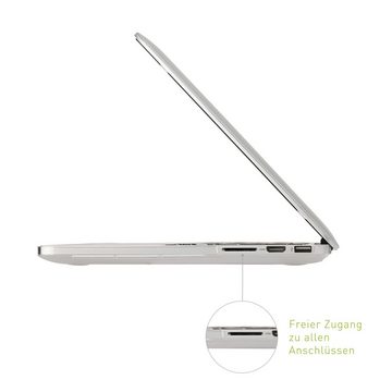 KMP Creative Lifesytle Product Laptop-Hülle Schutzhülle für 13" MacBook Pro Retina, 10/2013, 08/2014 Clear 33,02 cm (13 Zoll), Hülle, leicht, Schutz, Schale, dünn, Laptop Hülle, MacBook Hülle, Case