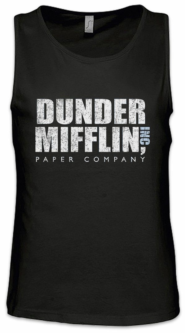 Tanktop Dunder Mifflin Inc Ärmelloses T-Shirt Paper Company The Sitcom Sign