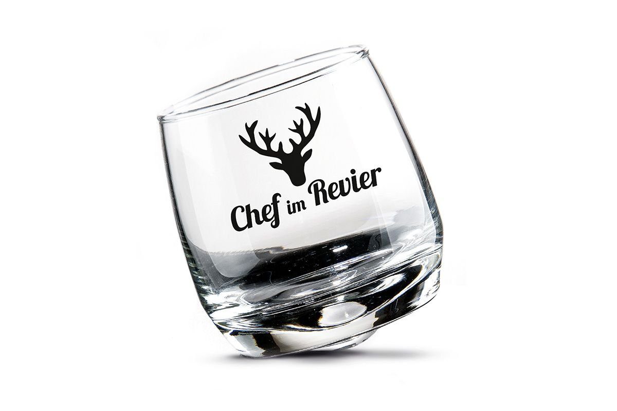 GILDE im tolle Geschenkidee Chef den "Chef 2er Revier" Set - für Dekoobjekt Wackelglas