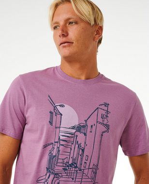 Rip Curl Print-Shirt Keep On Trucking Kurzärmliges T-Shirt