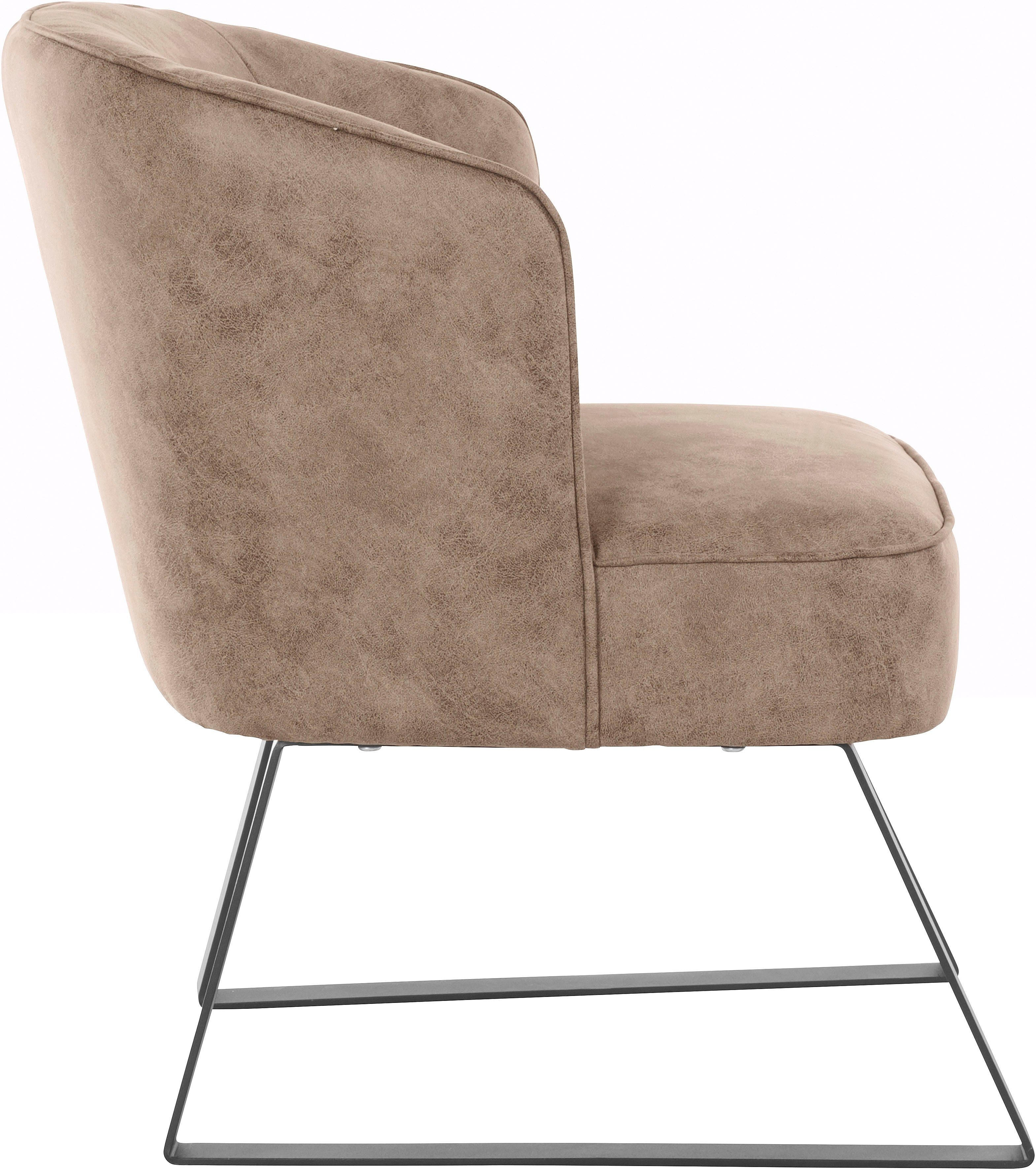Qualitäten, sofa Americano, mit exxpo Stck. Sessel in verschiedenen - fashion Bezug 1 Metallfüßen, Keder und