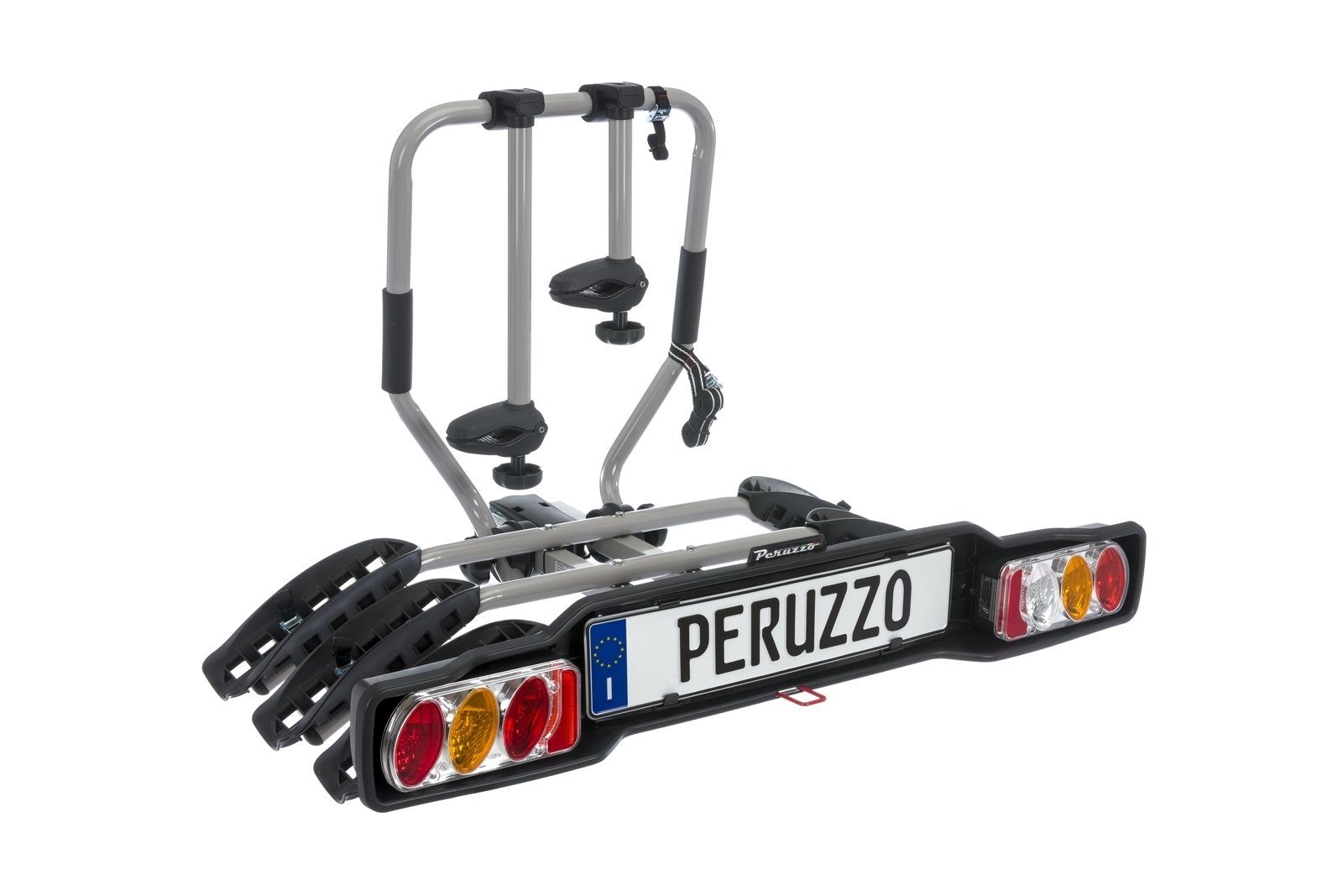 aus PERUZZO für 3 Peruzzo SIENA (14,74kg) Stahl Kupplungsfahrradträger Fahrradträger