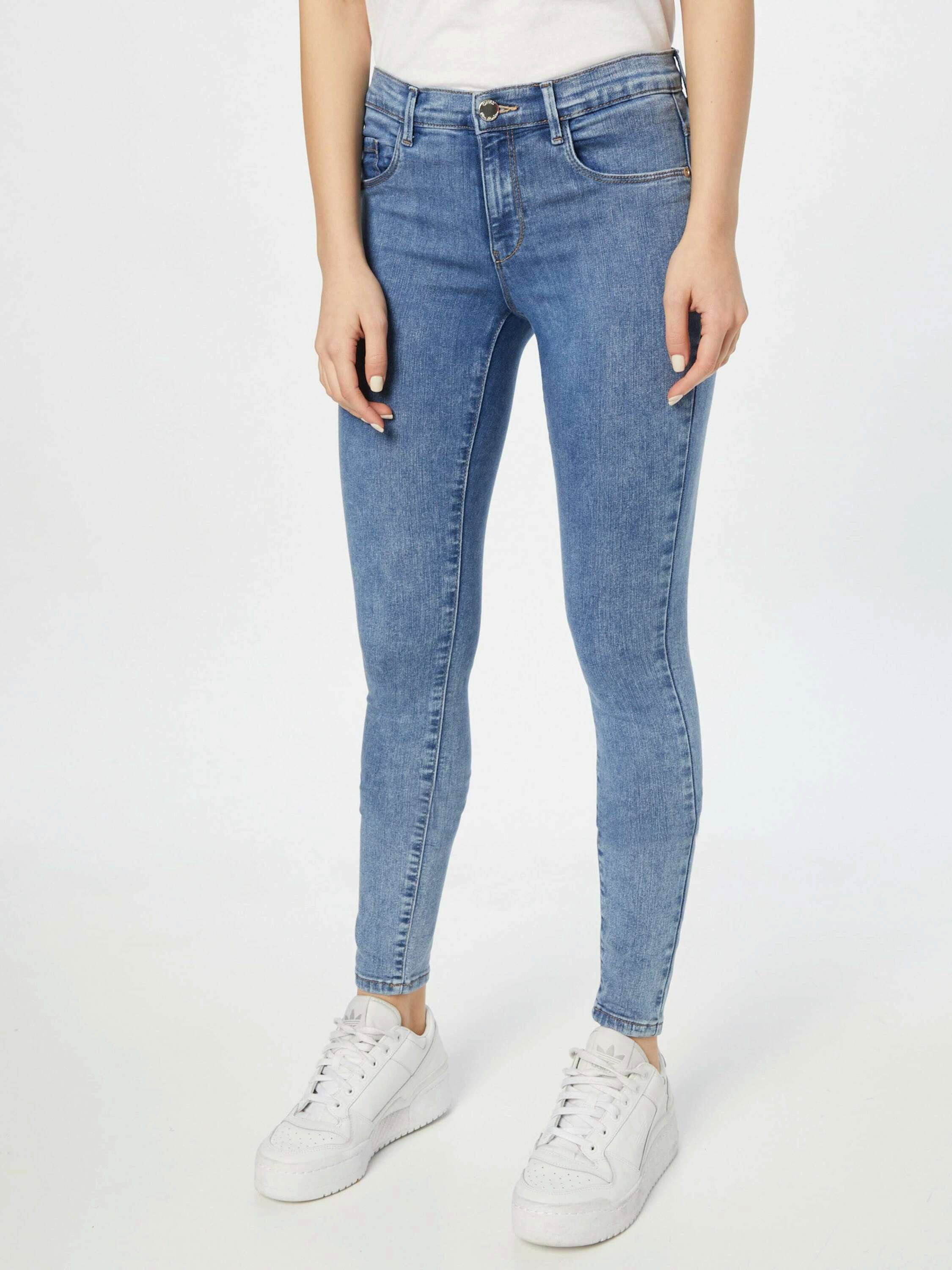 ONLY Skinny-fit-Jeans "ONLRAIN LIFE REG SKINNY DNM", mit Gürtelschlaufen günstig online kaufen