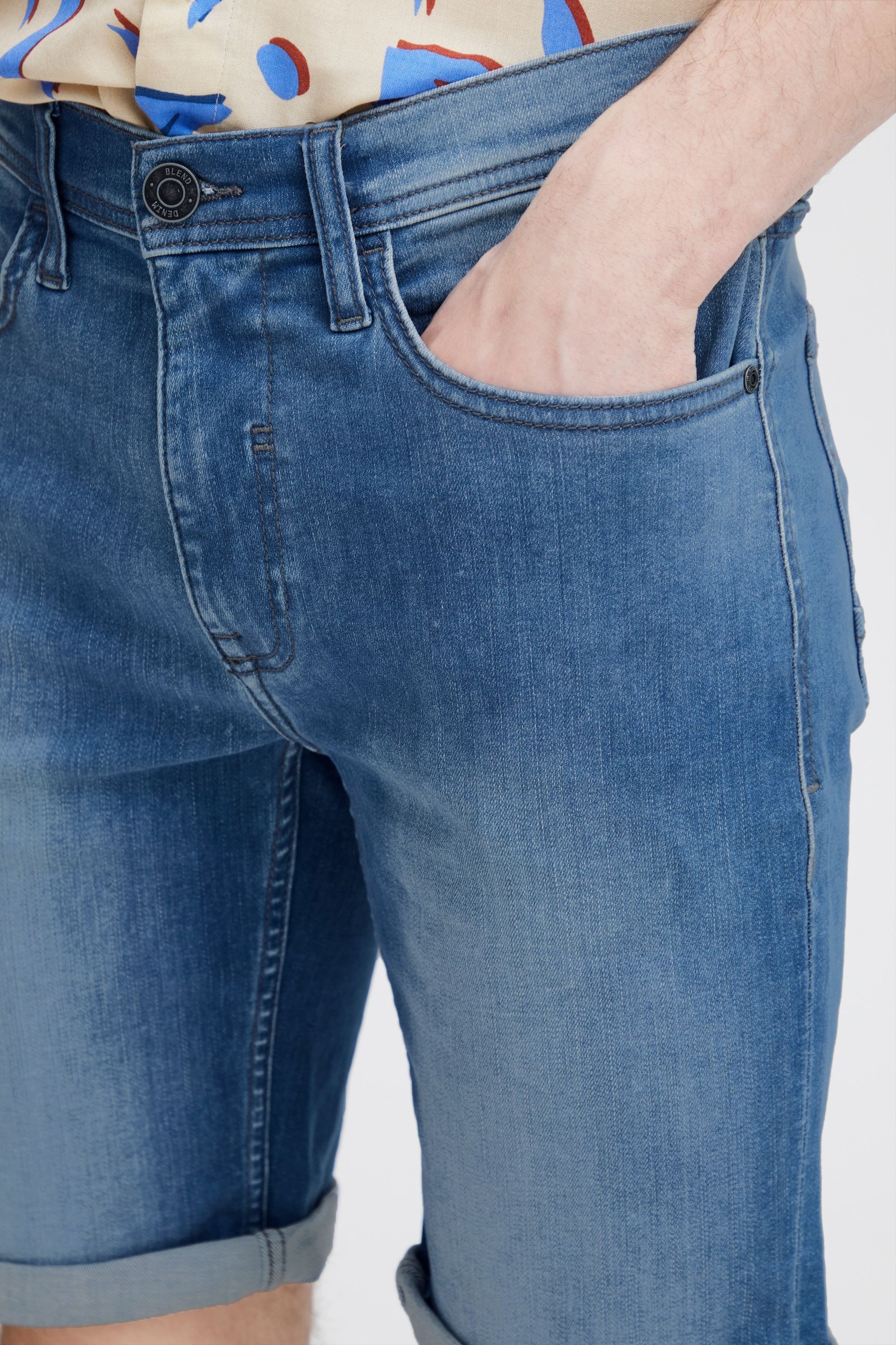 Blend Jeansshorts BHDenim Lässige Jeansshorts