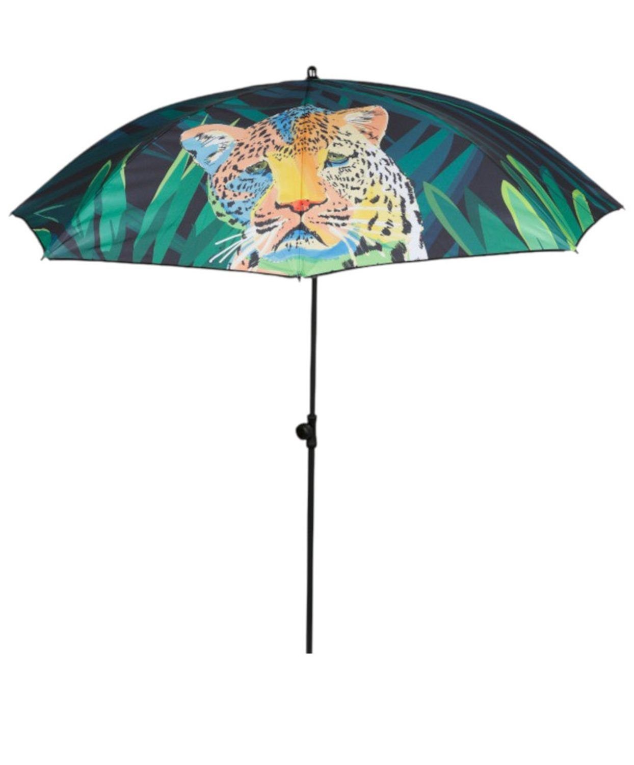 BURI Sonnenschirm Sonnenschirm 160cm neigbar mit Kleiderhaken Strandschirm Gartenschirm