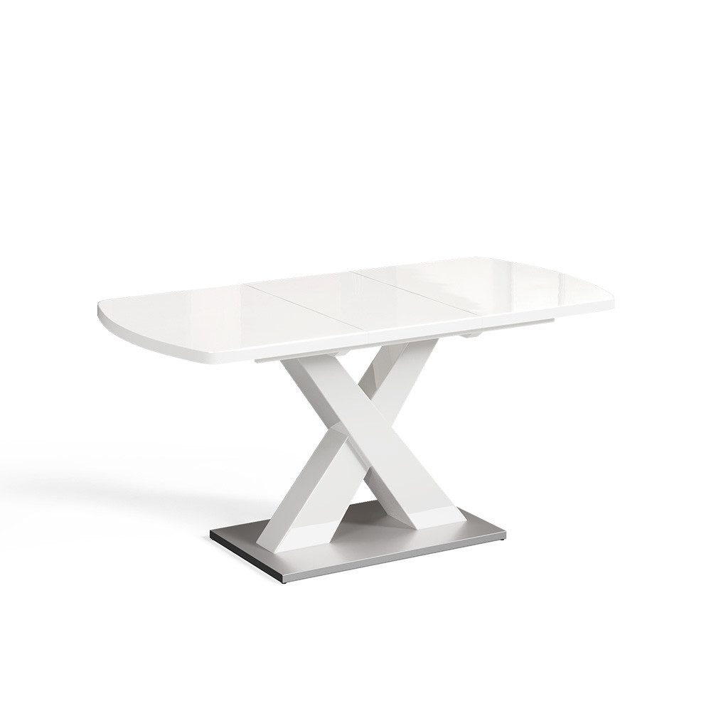 Vicco Esstisch Chinto, Weiß, 120-160 x 80 cm ausziehbar (1-St)