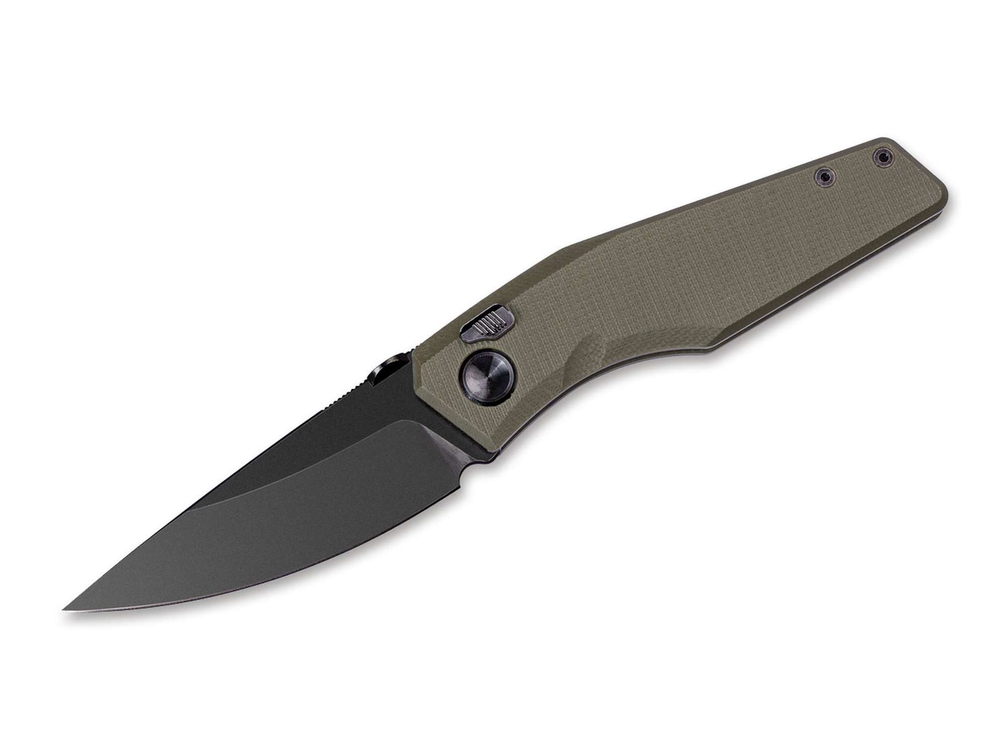 Real Steel Taschenmesser Real Steel Spectrum G10 OD Green