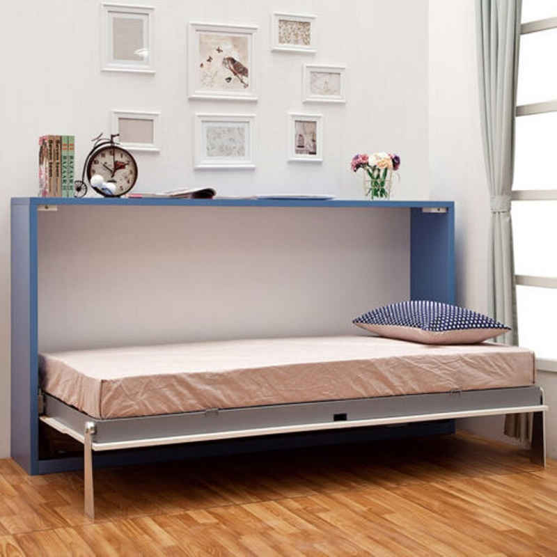 JVmoebel Schrankbett Büro Bett Gäste Betten Schrank mit Tisch Wandbett Schrankbett (Schrankbett) Made in Europe