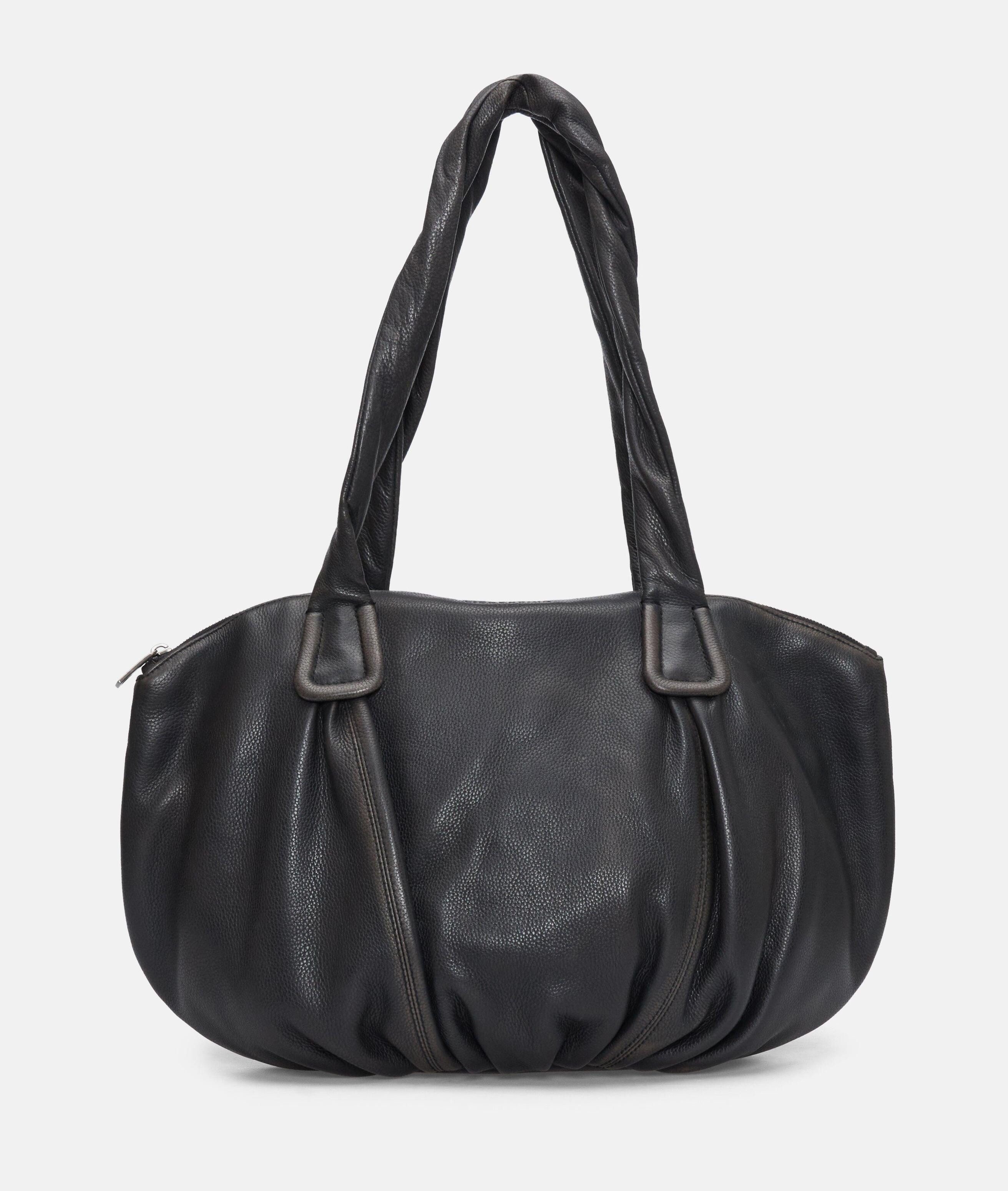Liebeskind Berlin Shopper Archive Lucy Shopper M, Geräumige Tasche aus Rindsleder mit Vintage-Effekt
