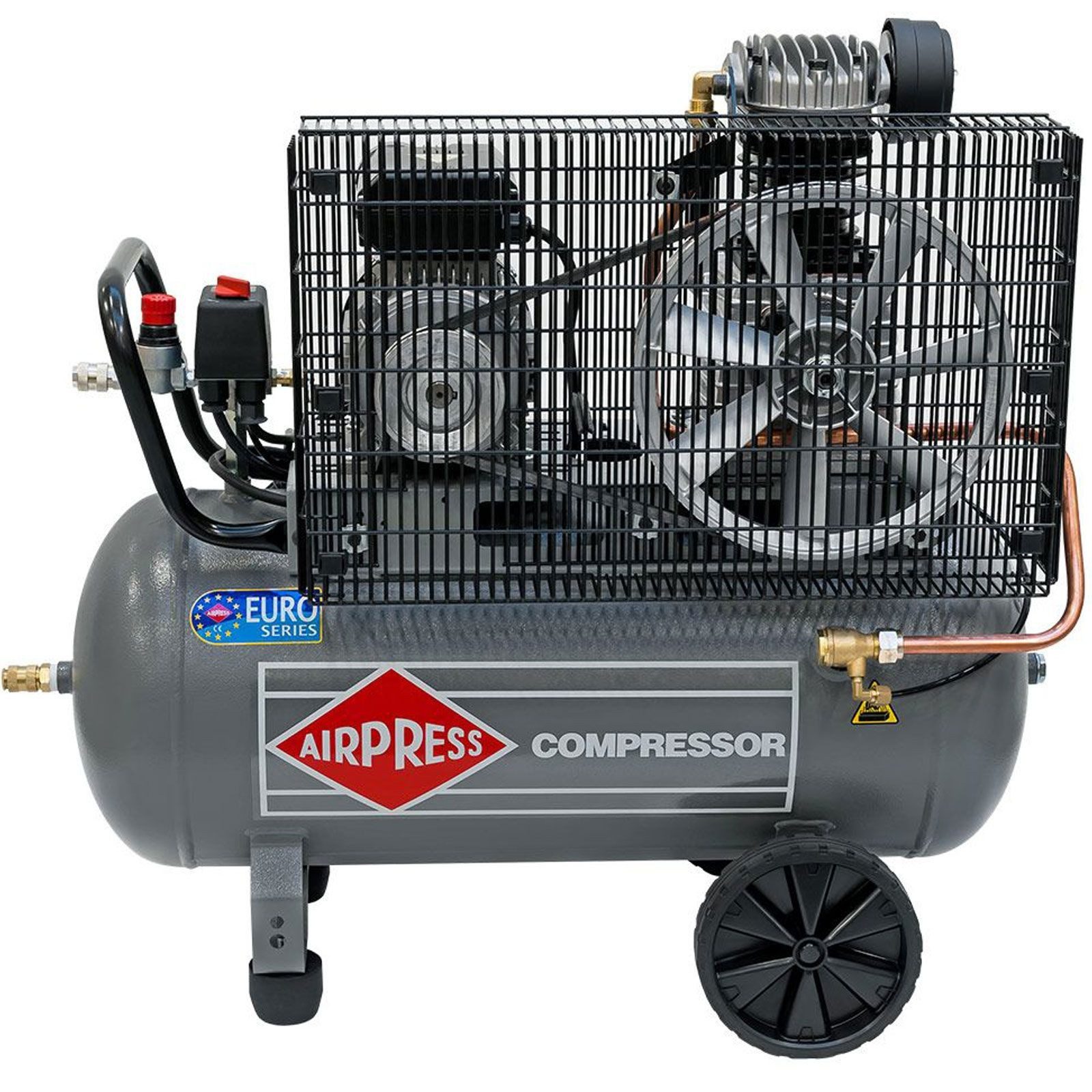Airpress Kompressor Druckluft- Kompressor 2,0 PS 50 Liter 10 bar HL-310-50 Typ 360531, max. 10 bar, 50 l, 1 Stück
