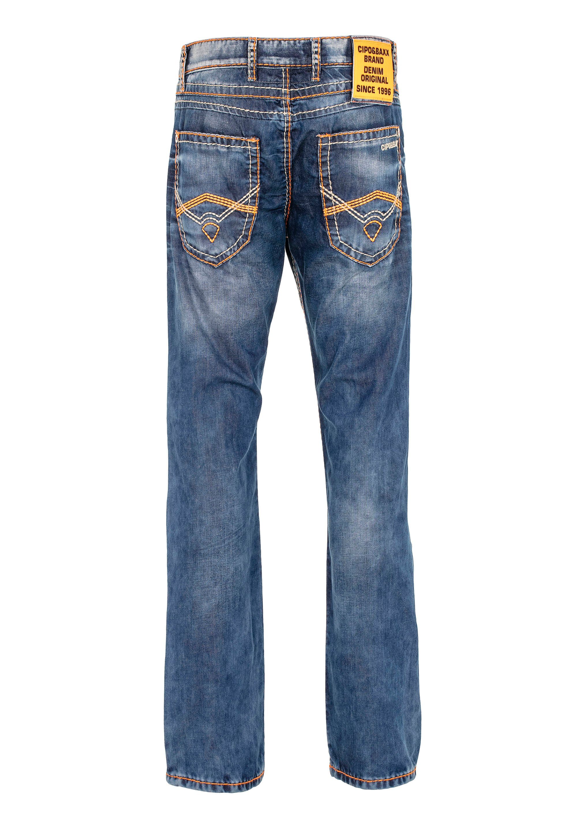Cipo & im Bequeme Destroyed-Look Jeans Baxx