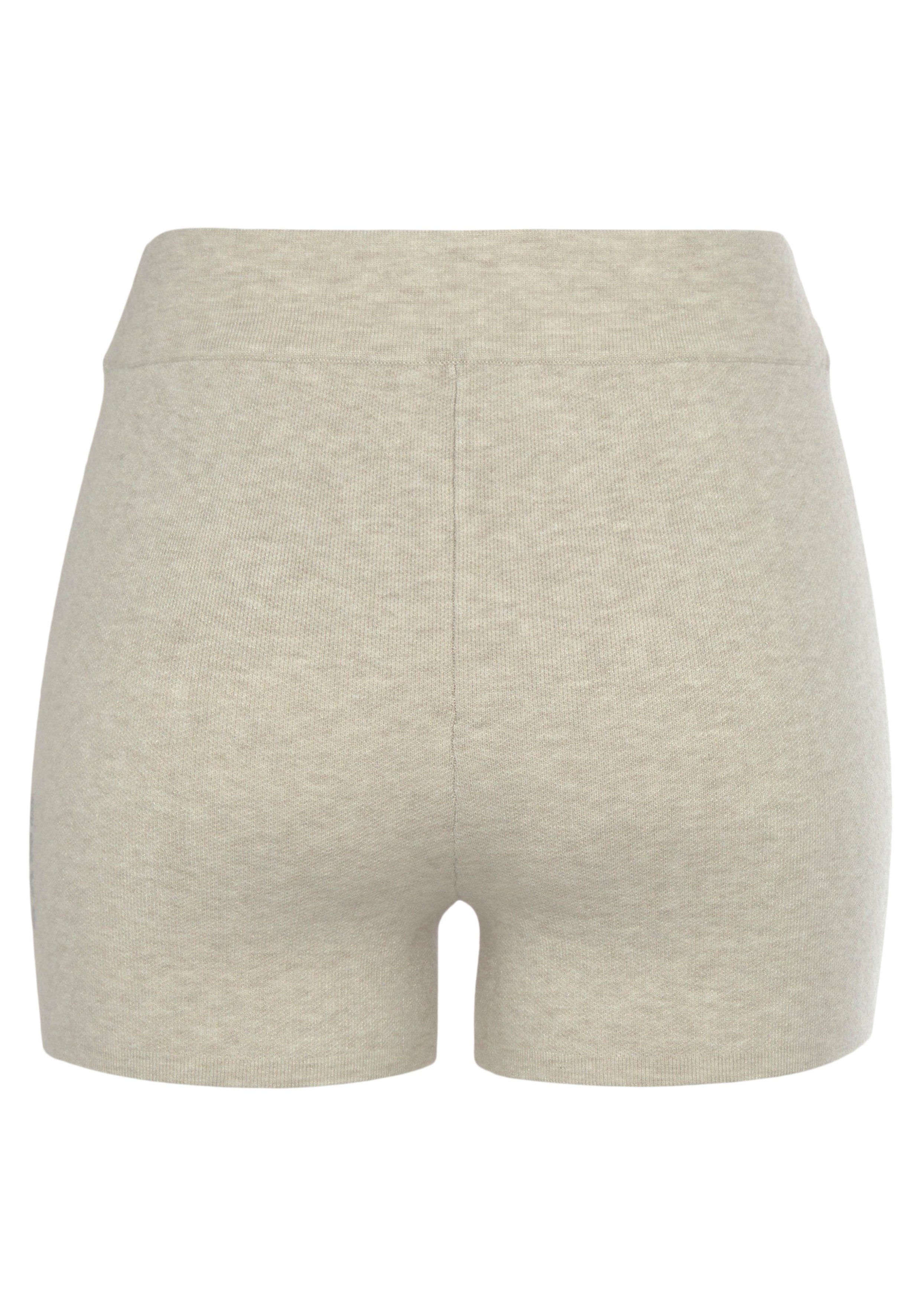 Elbsand Strickhose aus hochwertigem Strick, mit Logostickerei, Loungewear
