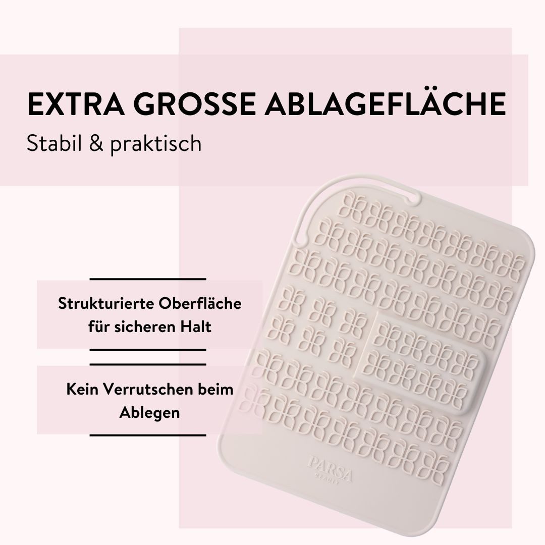 PARSA Beauty Hitzeschutzmatte Silikonpad · 1 Stk – Bild 4 von 5