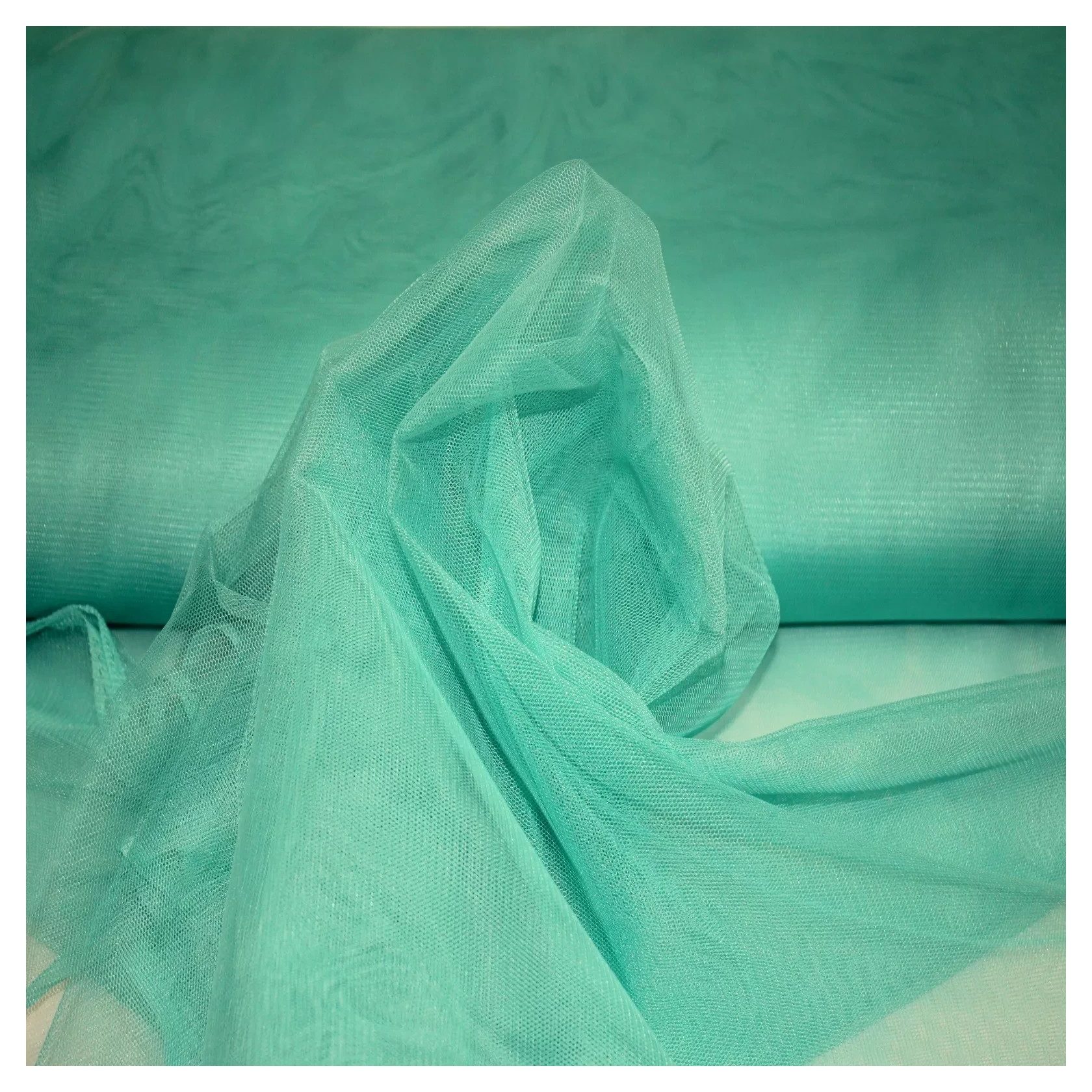 Jirex Trading Company Stoff Tüll Stoff Petticoat Tütü Meterware Deko 150cm breit 2-Way Stretch