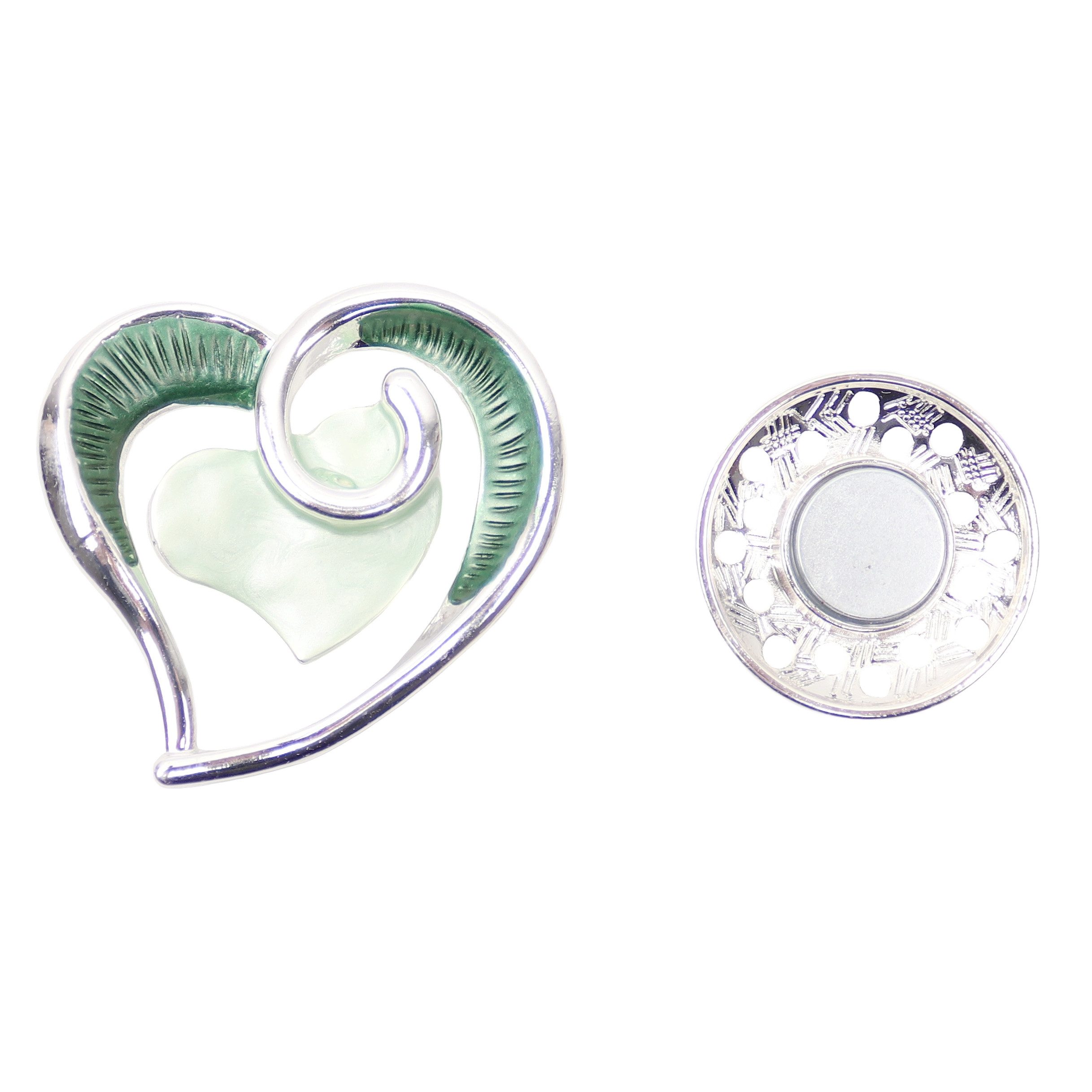 MIRROSI Brosche Magnetbrosche für Damen elegant, wunderschönes Design