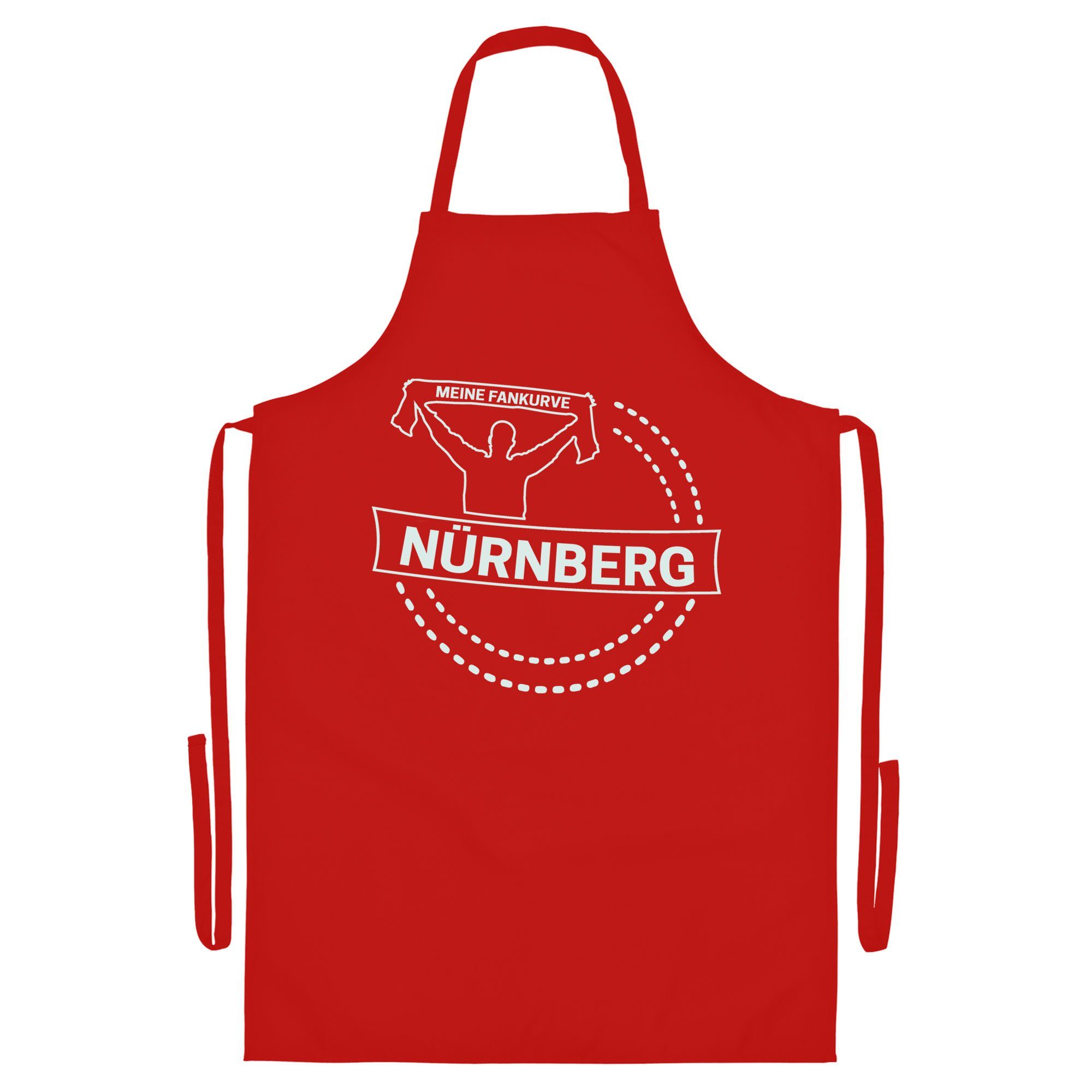 multifanshop Grillschürze Nürnberg - Meine Fankurve - Schürze