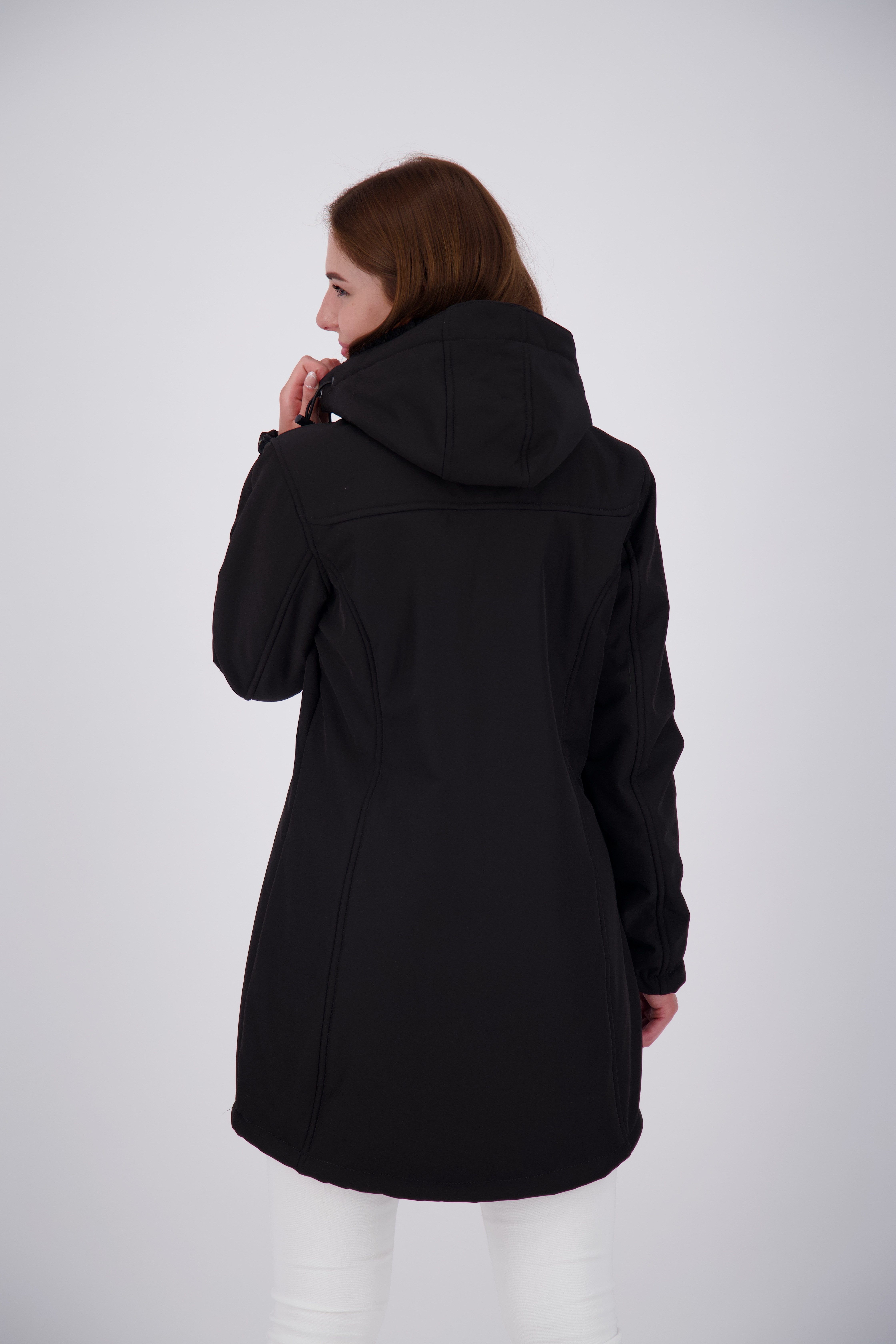 DEPROC Active Kurzmantel KEELE PEAK OS NEW WOMEN Softshellmantel Longjacket Übergangsmantel auch in Großen Größen erhältlich – Bild 5 von 5