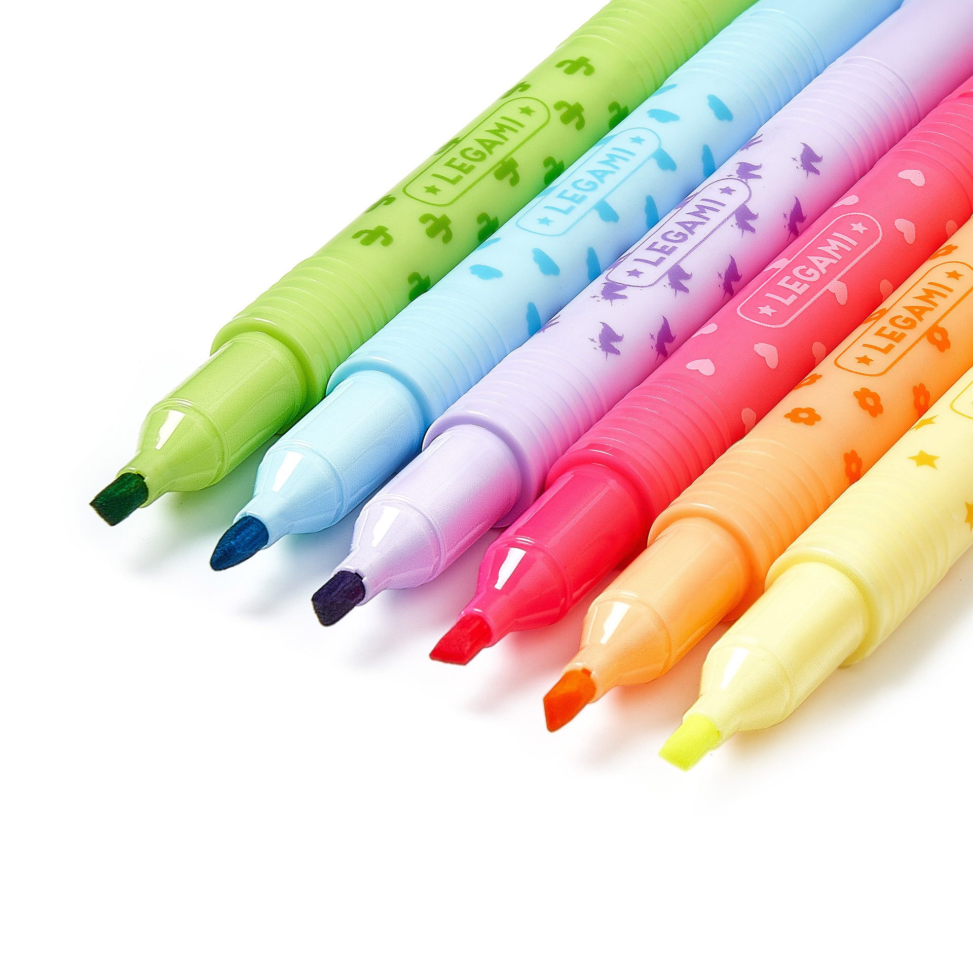 Legami Marker Legami 6er-Set aus löschbaren Textmarkern Magic Highlighters
