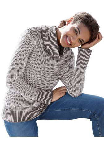 CASUAL LOOKS Пуловер в hübschschen Strickmuste...