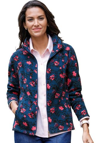 CLASSIC BASICS Флисовая куртка в floralen дизайн